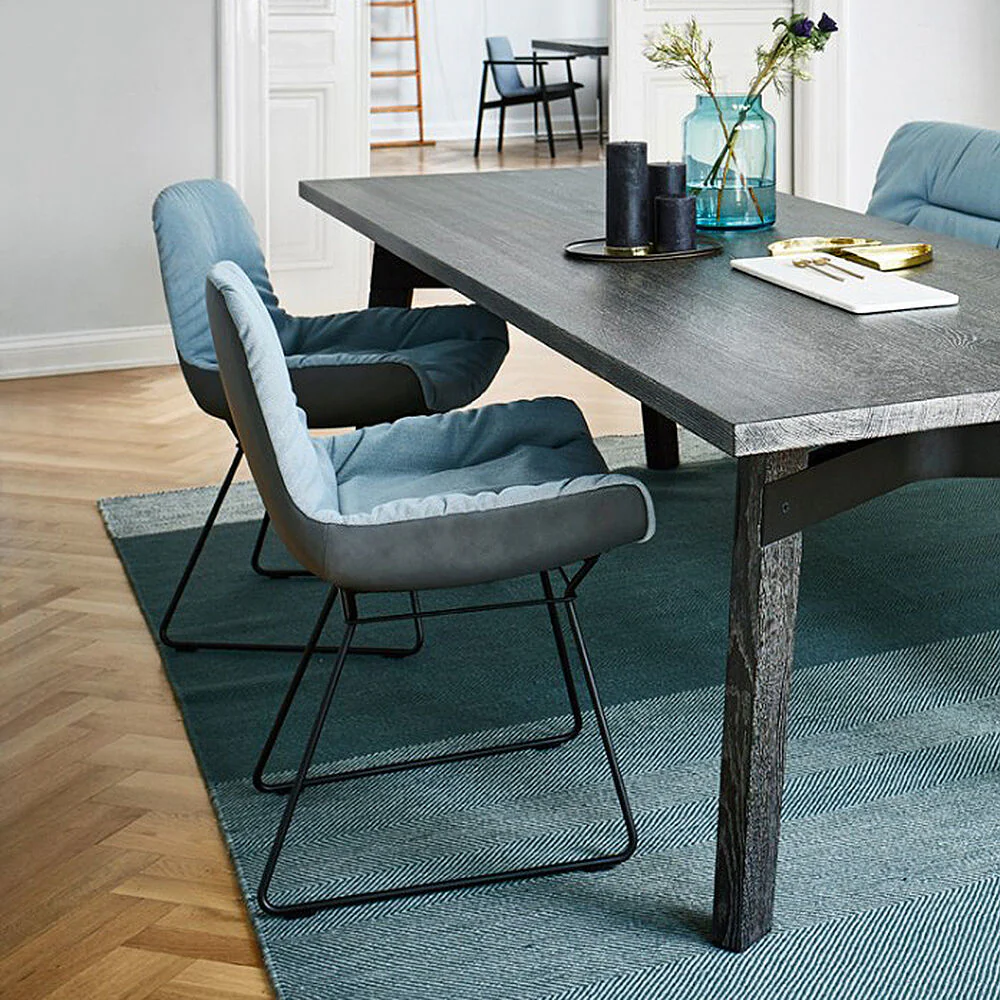 freifrau | leya armchair low | wire frame | avalon 0045 + sahara plaza leather ~ DC - Image 2
