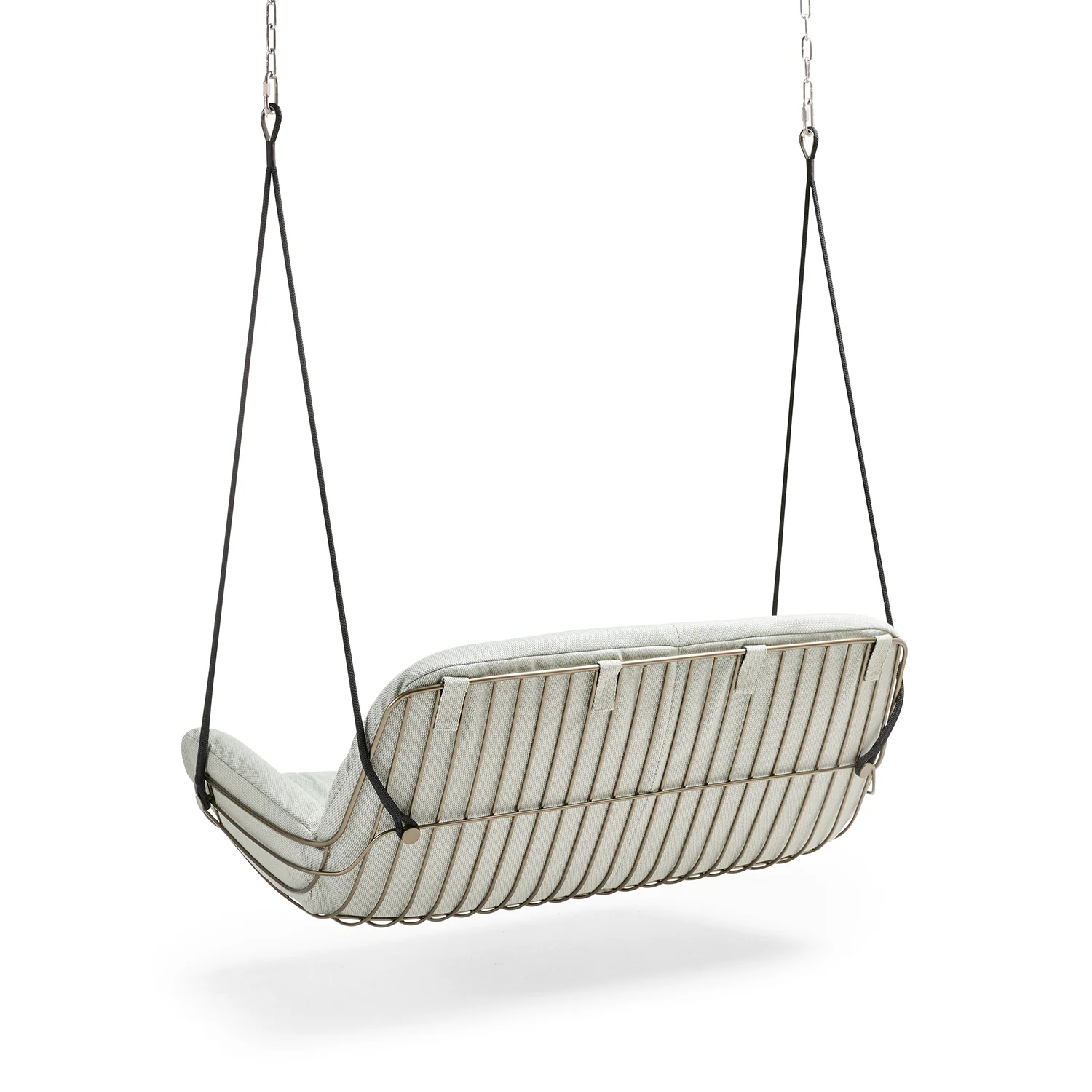 freifrau | leyasol outdoor lounge couch double swing seat | lopi ash - Image 3