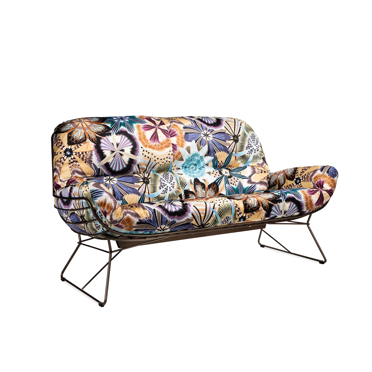 freifrau | leyasol outdoor lounge couch | lopi beldi + grey white frame 160cm - Image 6
