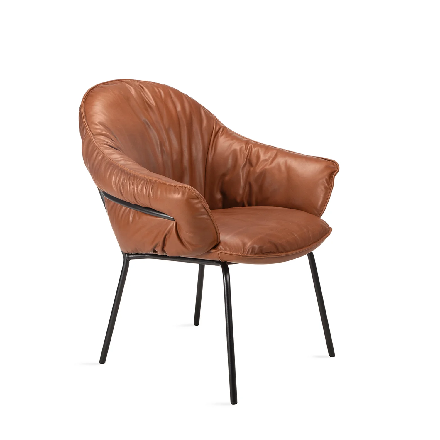 freifrau | low dining | marie armchair | adora walnut leather - Image 3