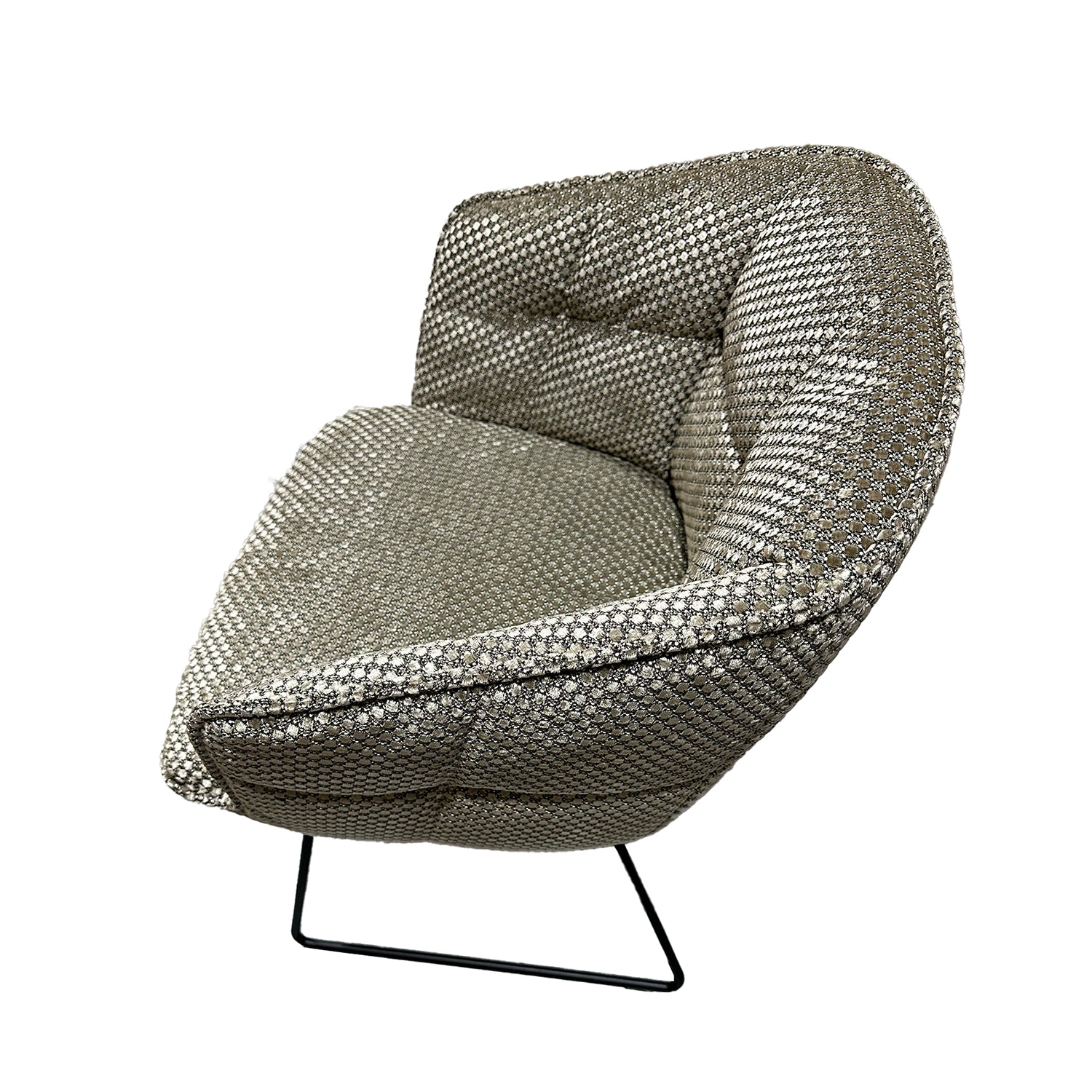freifrau | marla armchair high | wire frame | nobilis raphael 02 beige - Image 4