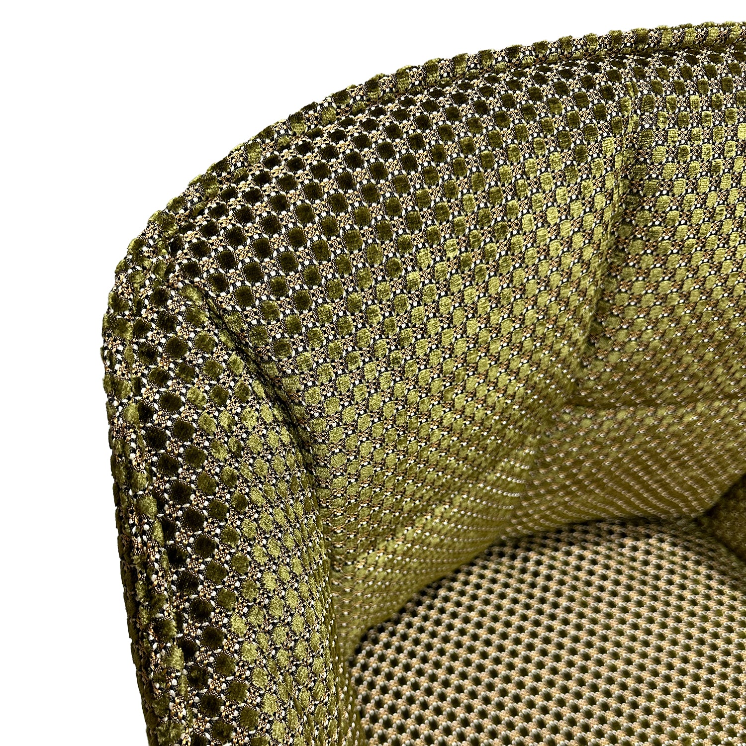 freifrau | marla armchair high | wire frame | nobilis raphael 73 vert khaki - Image 2