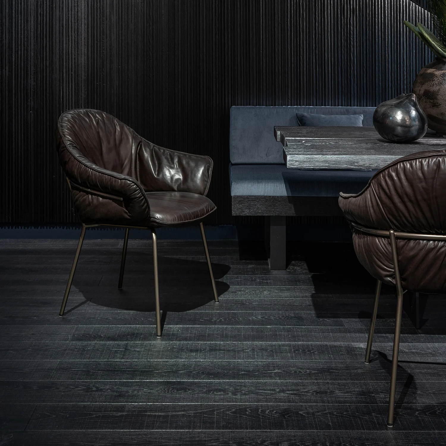freifrau | marie armchair | riga sapin + steel bronze glaze frame - Image 8