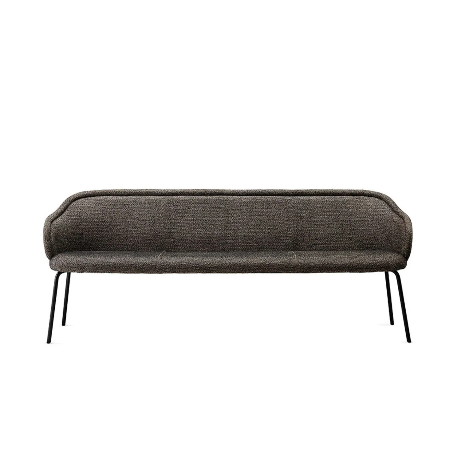 freifrau | ona curve bench 140cm | steel frame | safire 0001 - EX DISPLAY - Image 12