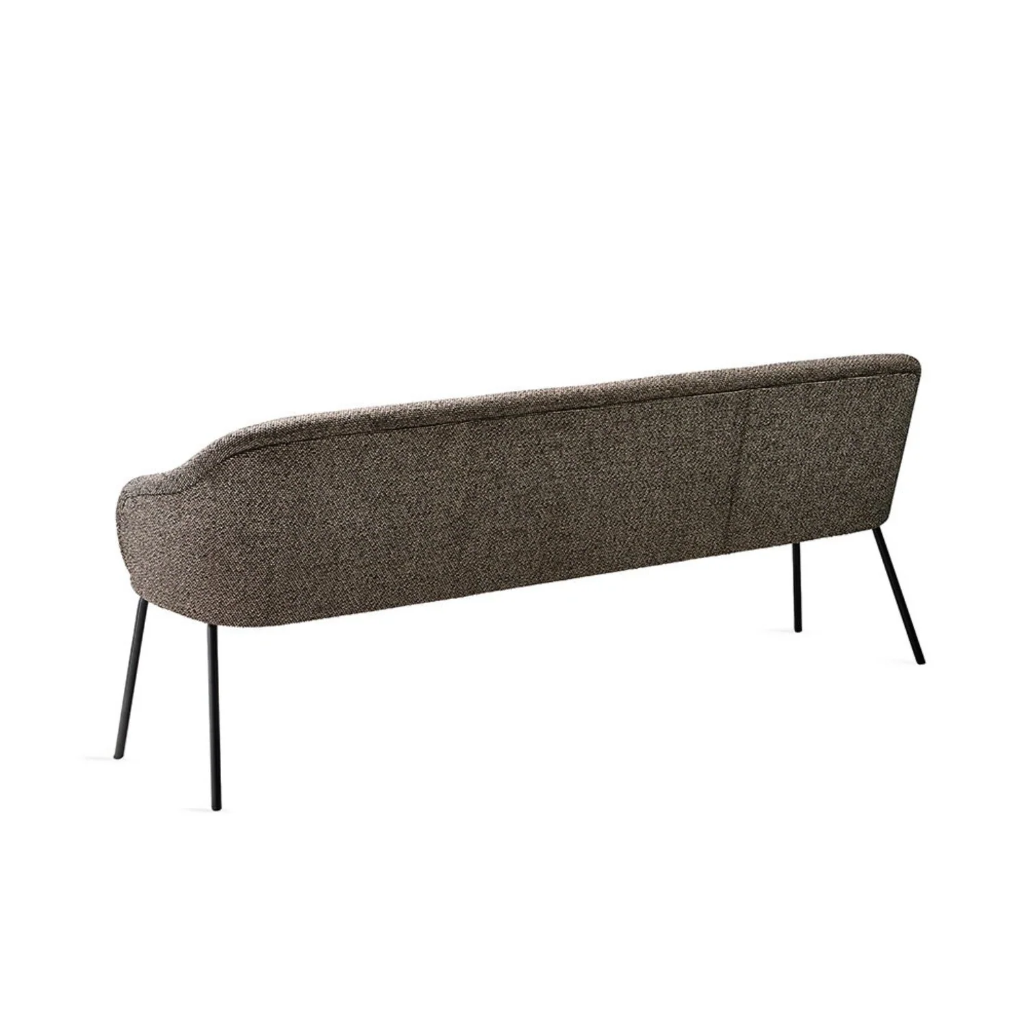 freifrau | ona curve bench 140cm | steel frame | safire 0001 - EX DISPLAY - Image 3
