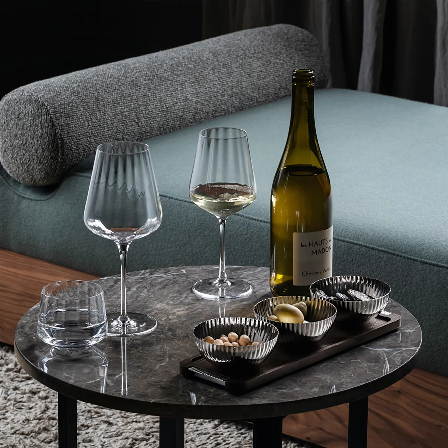 georg jensen | bernadotte white wine glass | set of 6 - Image 4