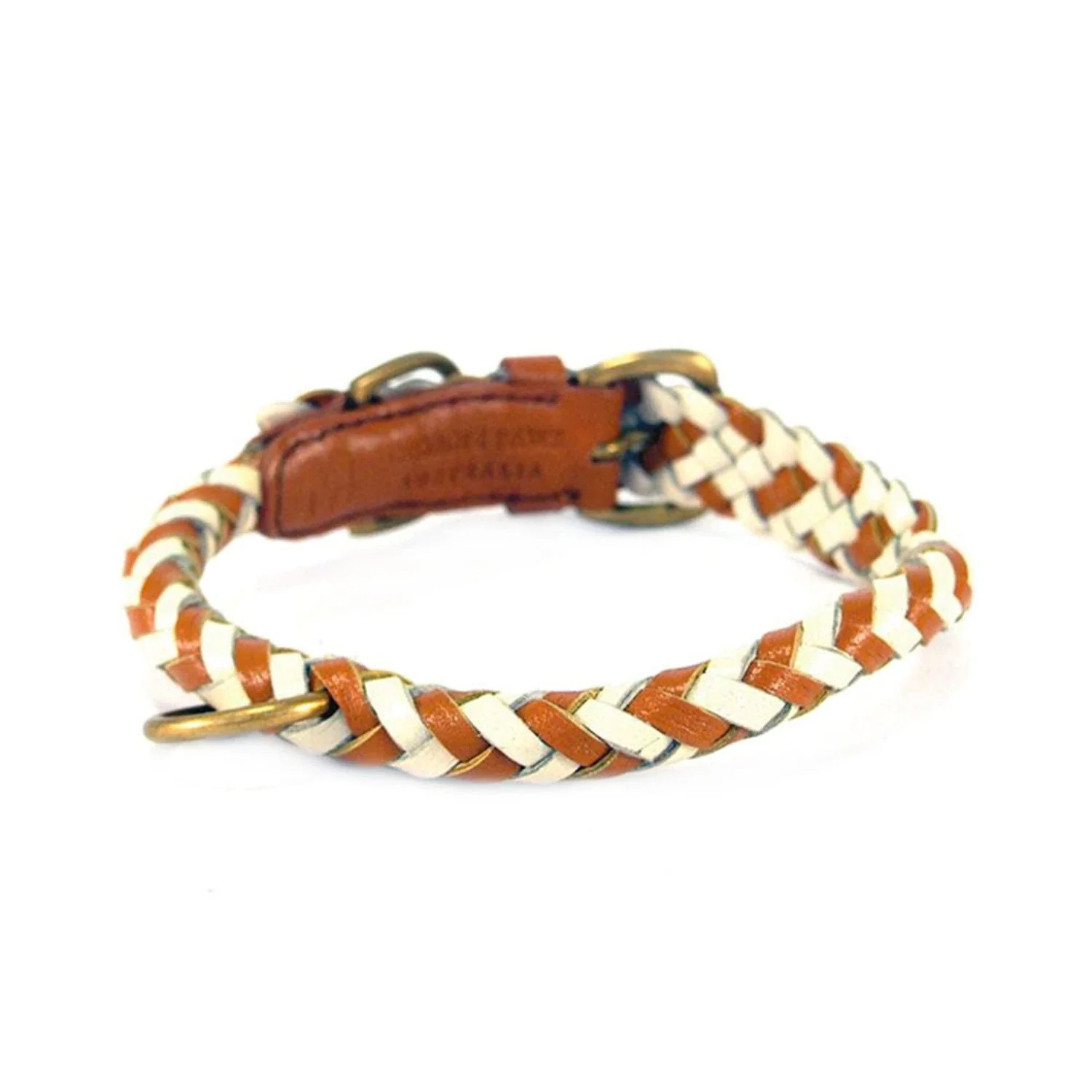 georgie paws | tonto dog collar | tan + chalk | extra large - LC - Image 5