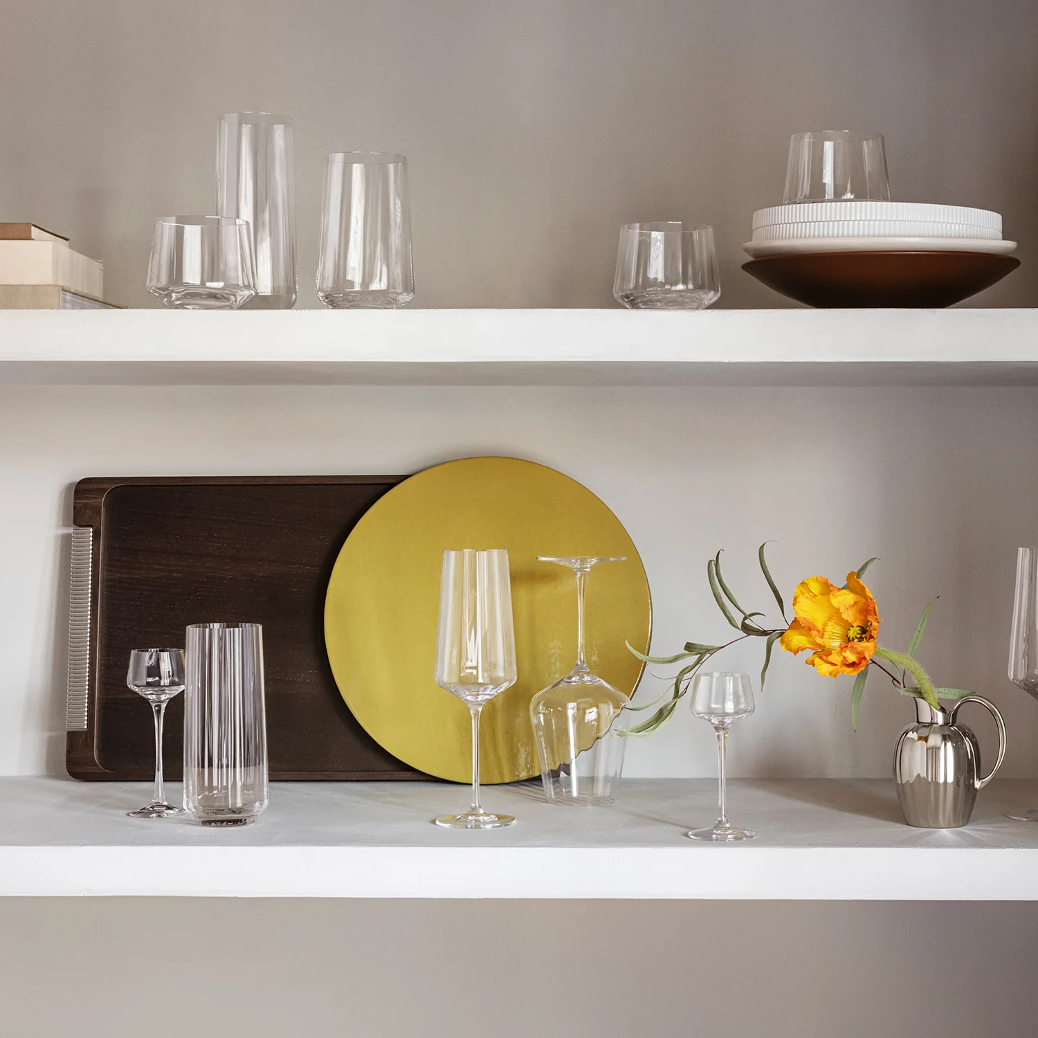 georg jensen | bernadotte highball glass | set of 6 - Image 3
