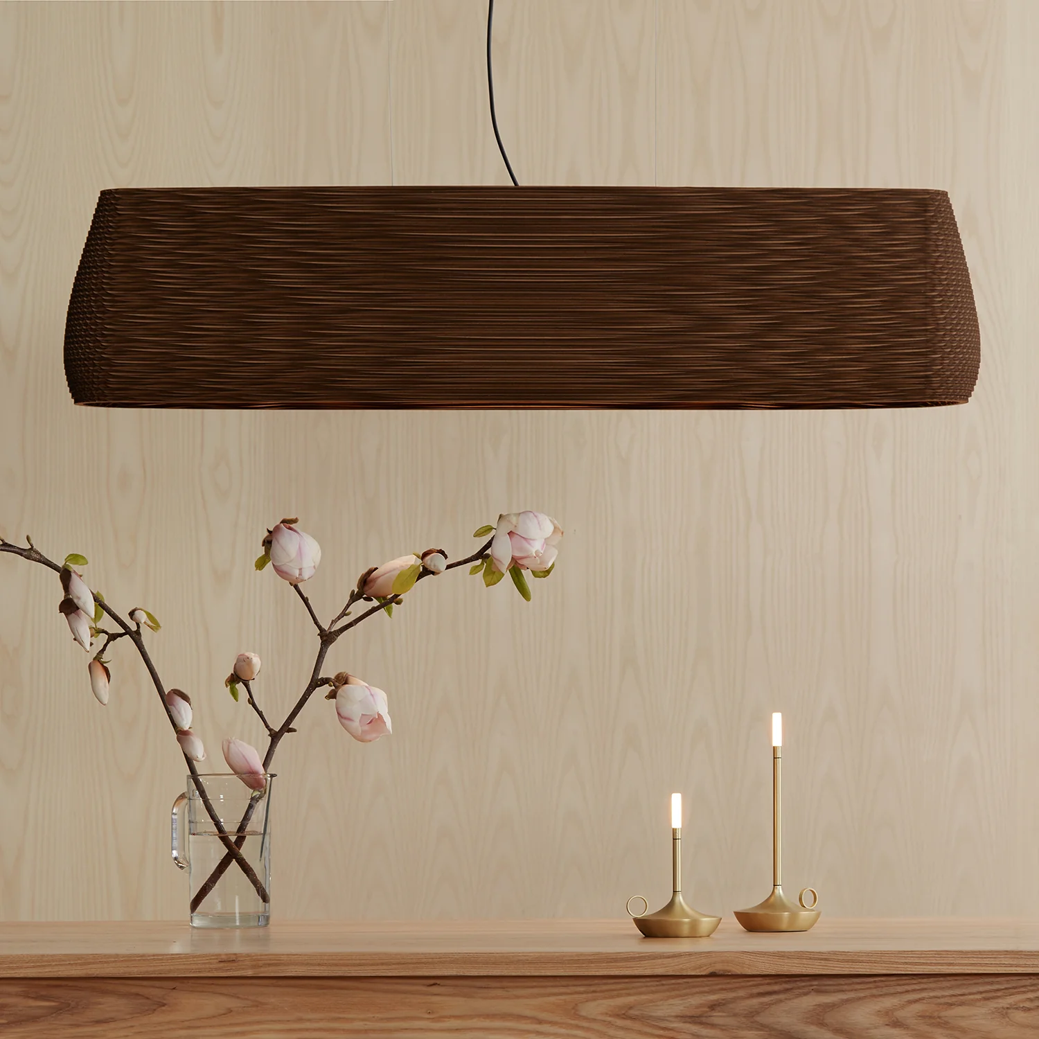 graypants | wick portable table lamp | brass 16cm - Image 11