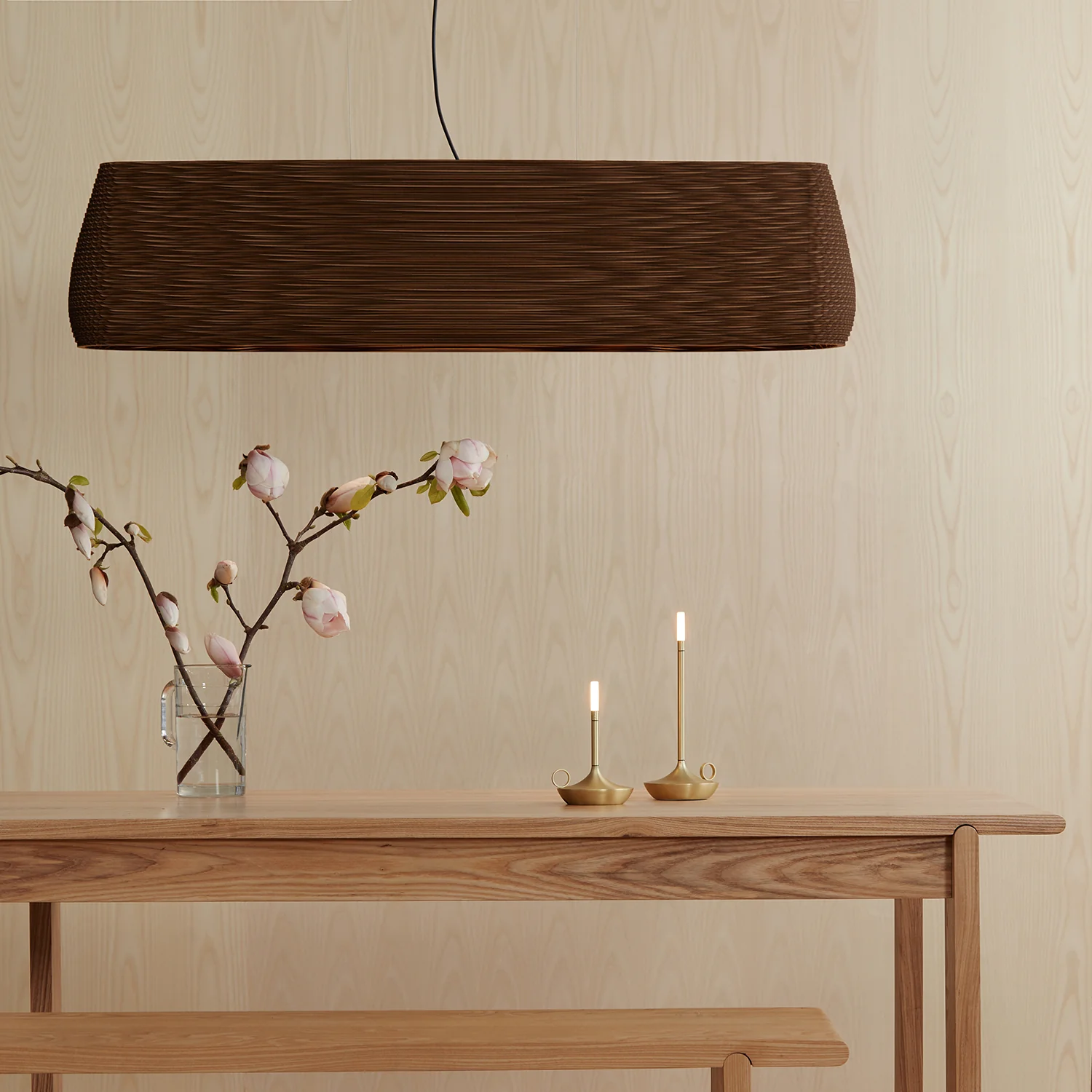 graypants | wick portable table lamp | brass 16cm - Image 12