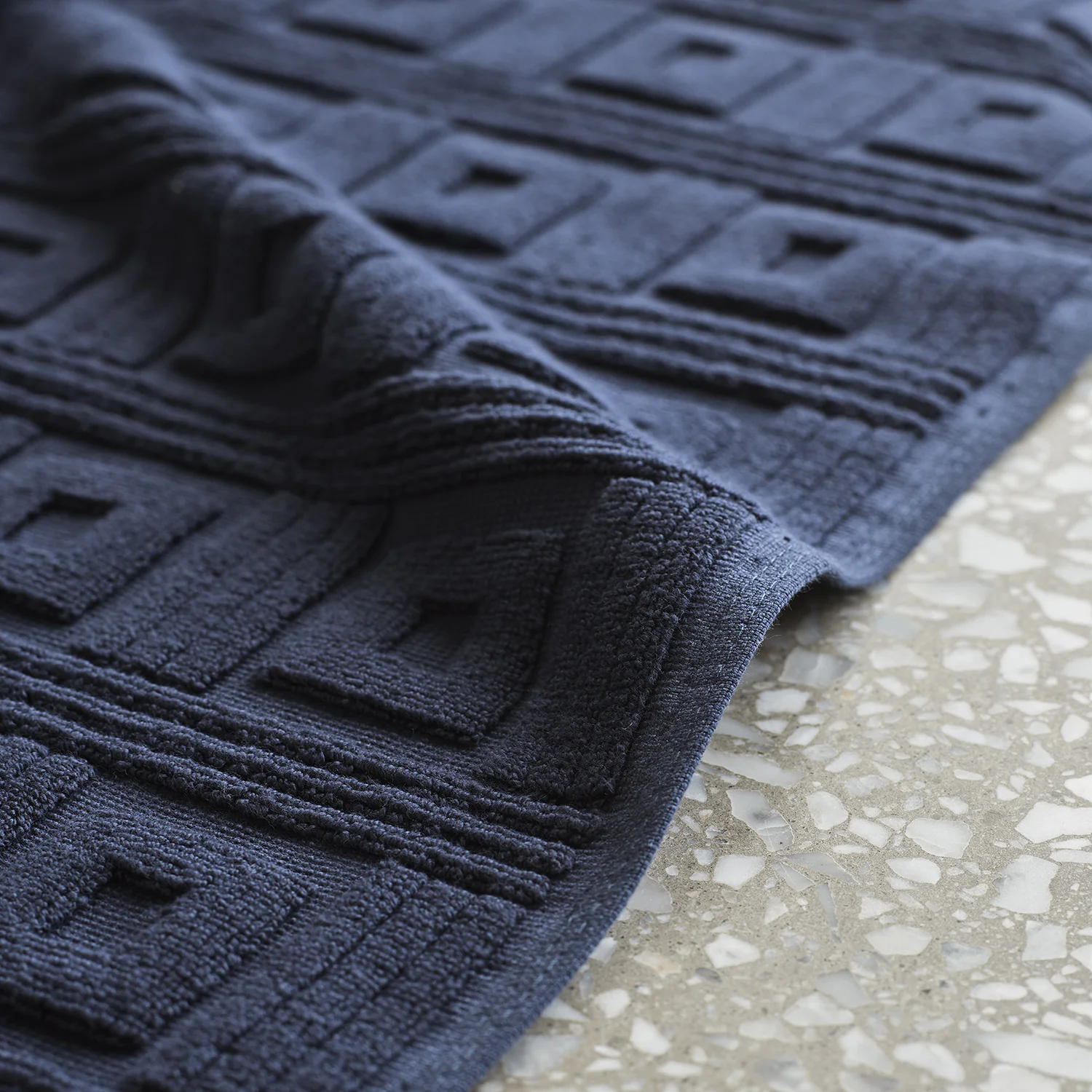 greg natale | astoria towelling collection | navy - DC - Image 2