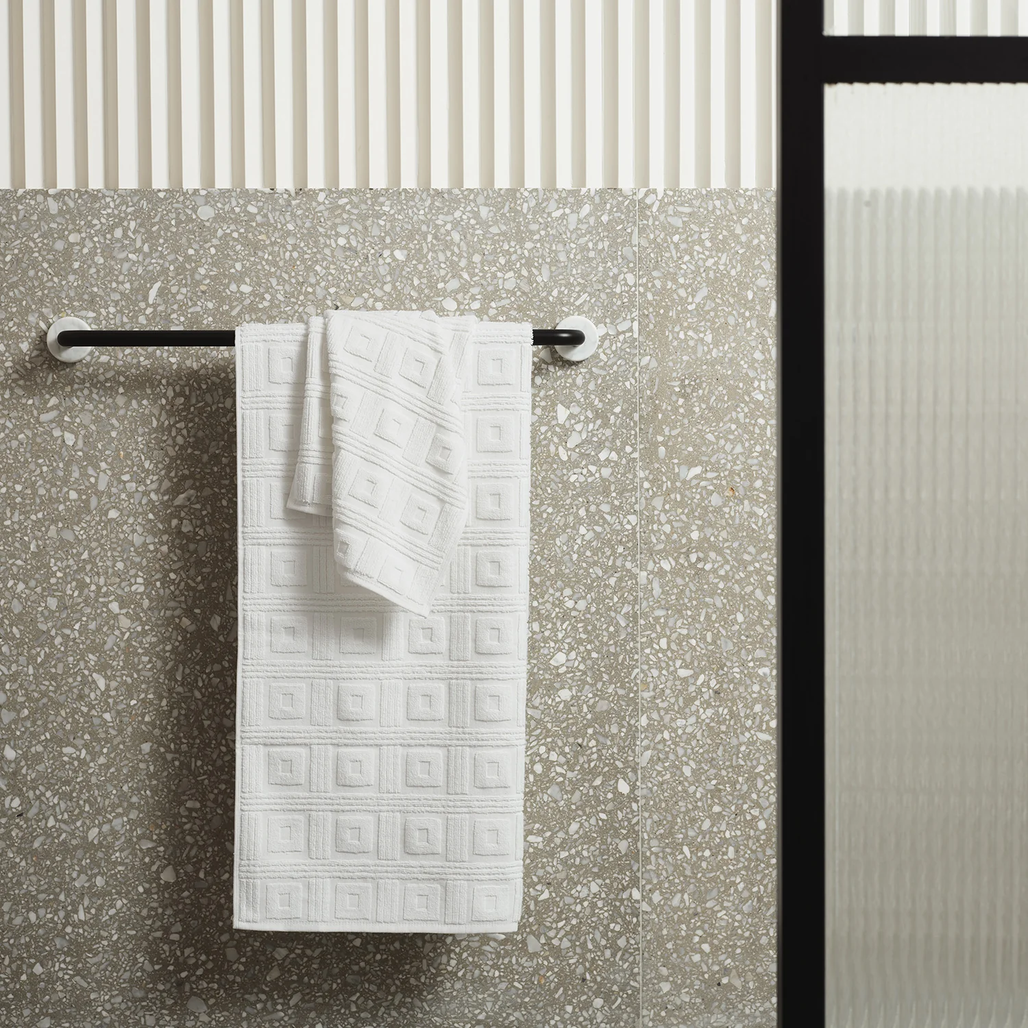 greg natale | astoria towelling collection | white - LC - Image 2