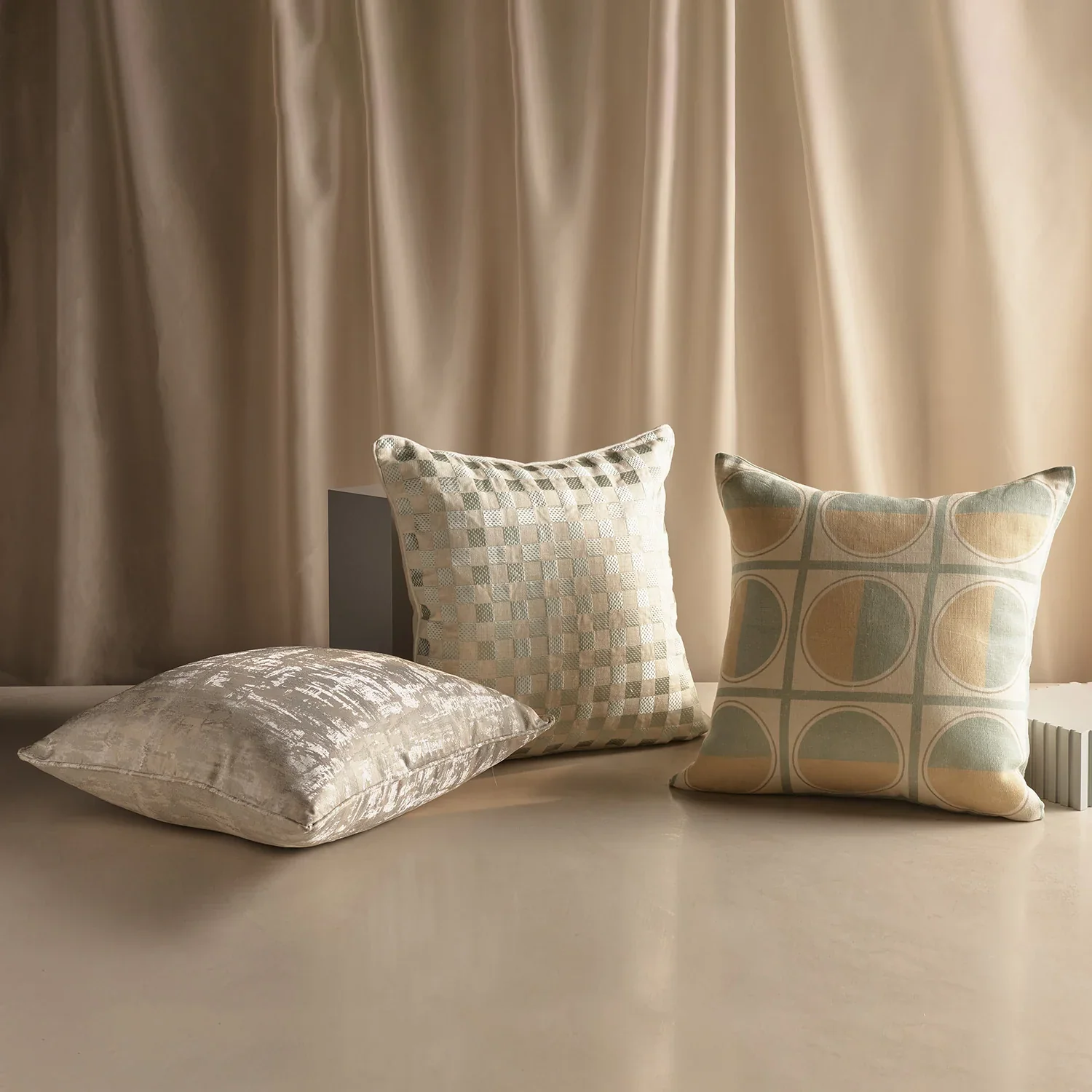 greg natale | ponza cushion | grey & gold ~ DC - Image 6