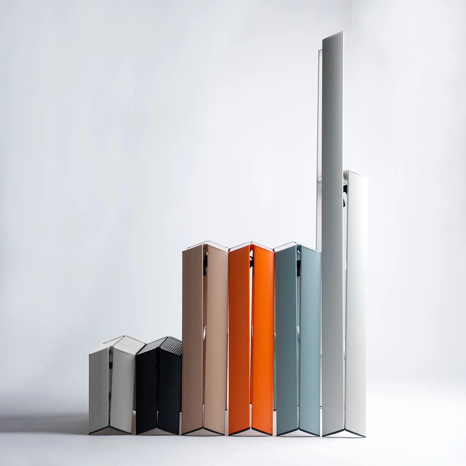 hasegawa | lucano 2 step ladder | peach brown - Image 5