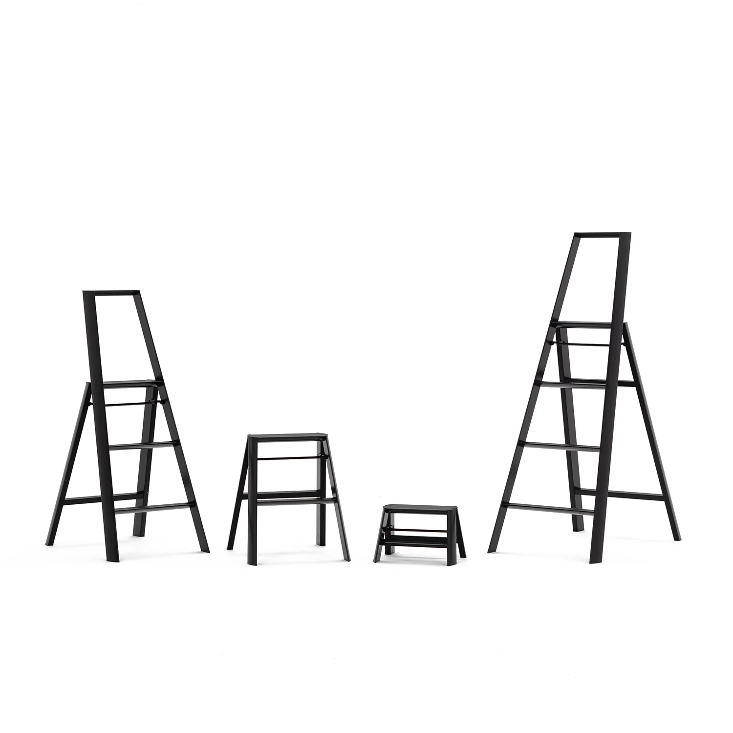 hasegawa | lucano 1 step ladder | black - Image 8