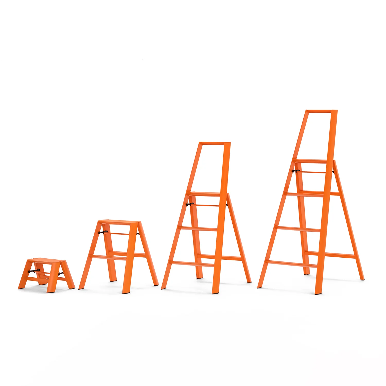 hasegawa | lucano 1 step ladder | orange - Image 8