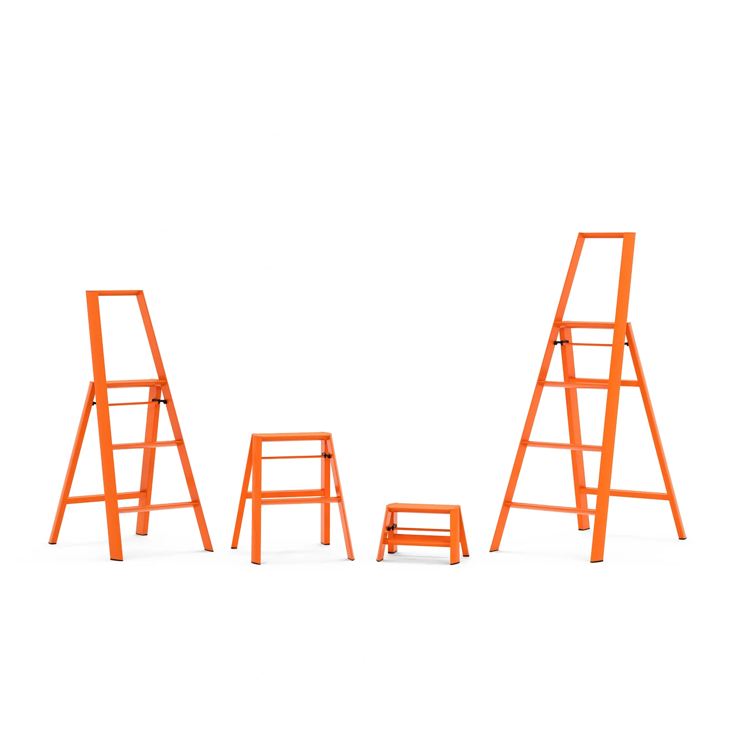 hasegawa | lucano 1 step ladder | orange - Image 9