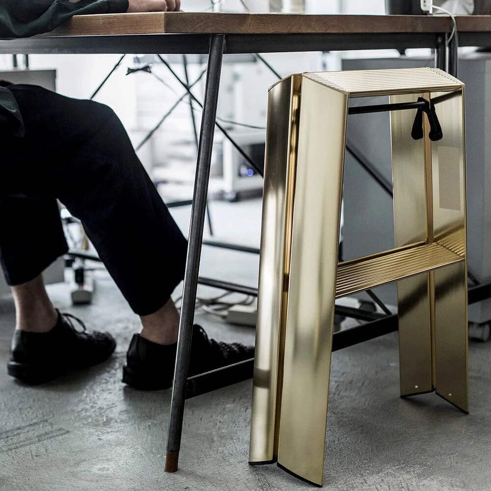 hasegawa | lucano 2 step ladder premium | gold (japan) - LC - Image 9