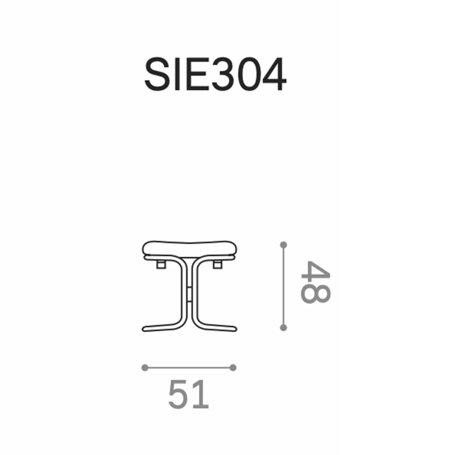 lk hjelle | siesta classic 304 footstool | oak + rustical tan leather - Image 9