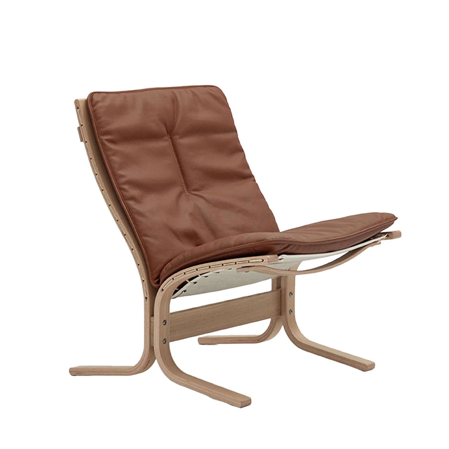lk hjelle | siesta fiora 307 chair | low back | oak + rustical tan leather - Image 3
