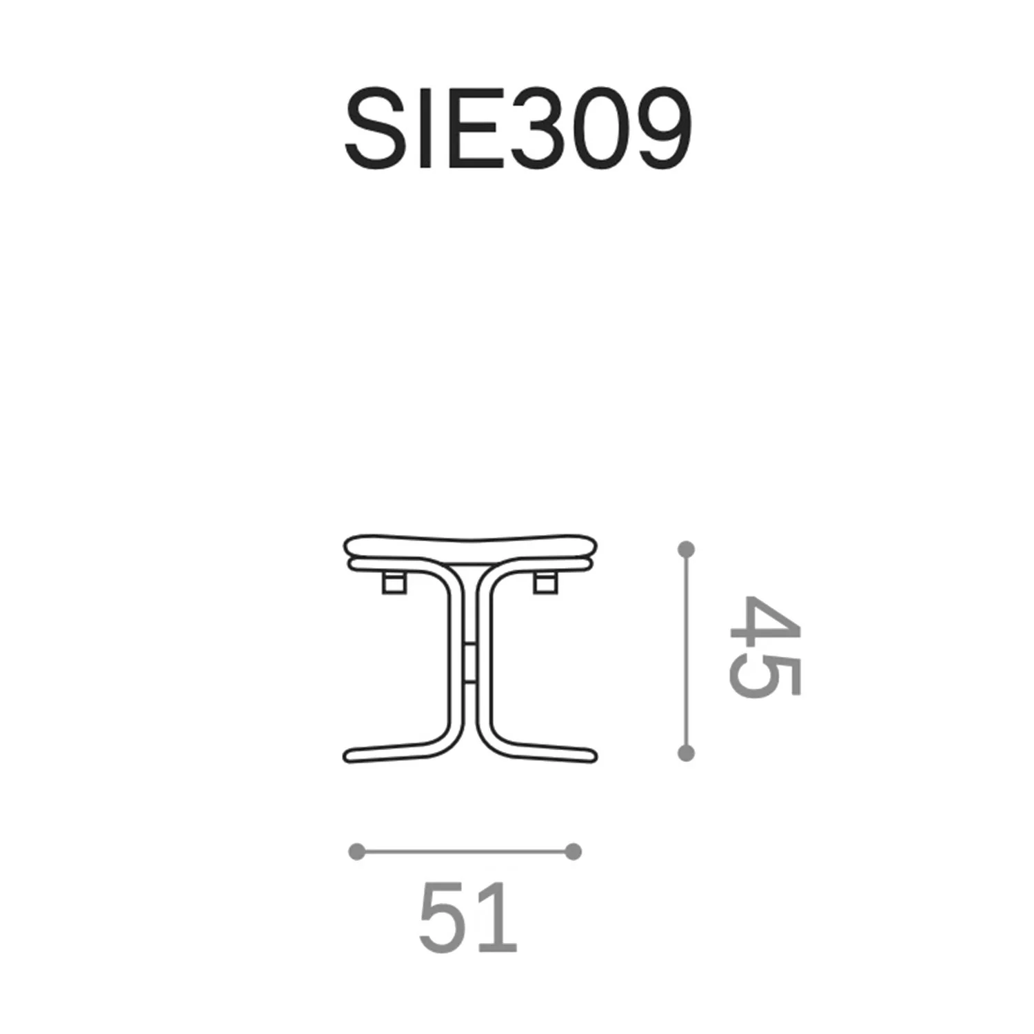 lk hjelle | siesta fiora 309 footstool | oak + rustical tan leather - Image 6