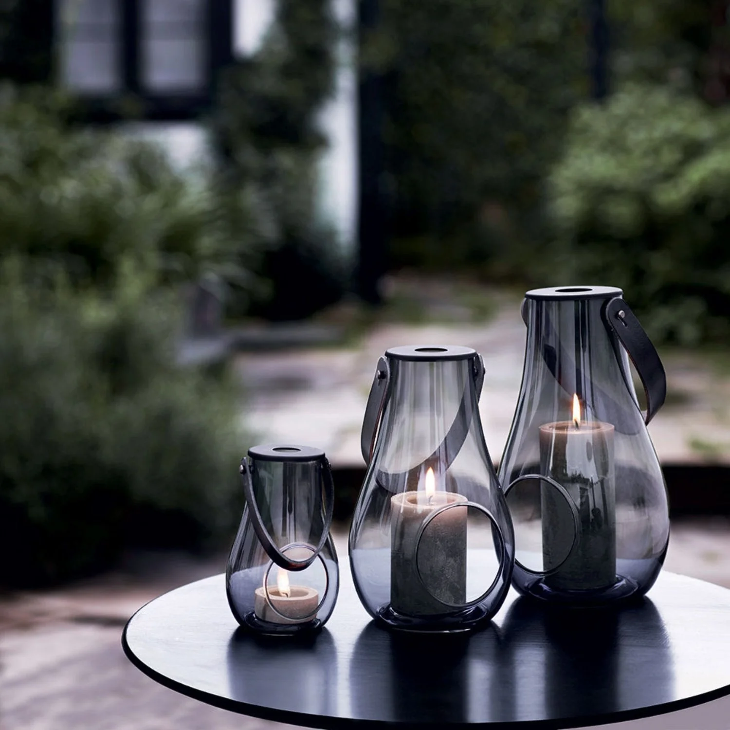 holmegaard | design with light lantern | smoke 25cm - LC - Image 3
