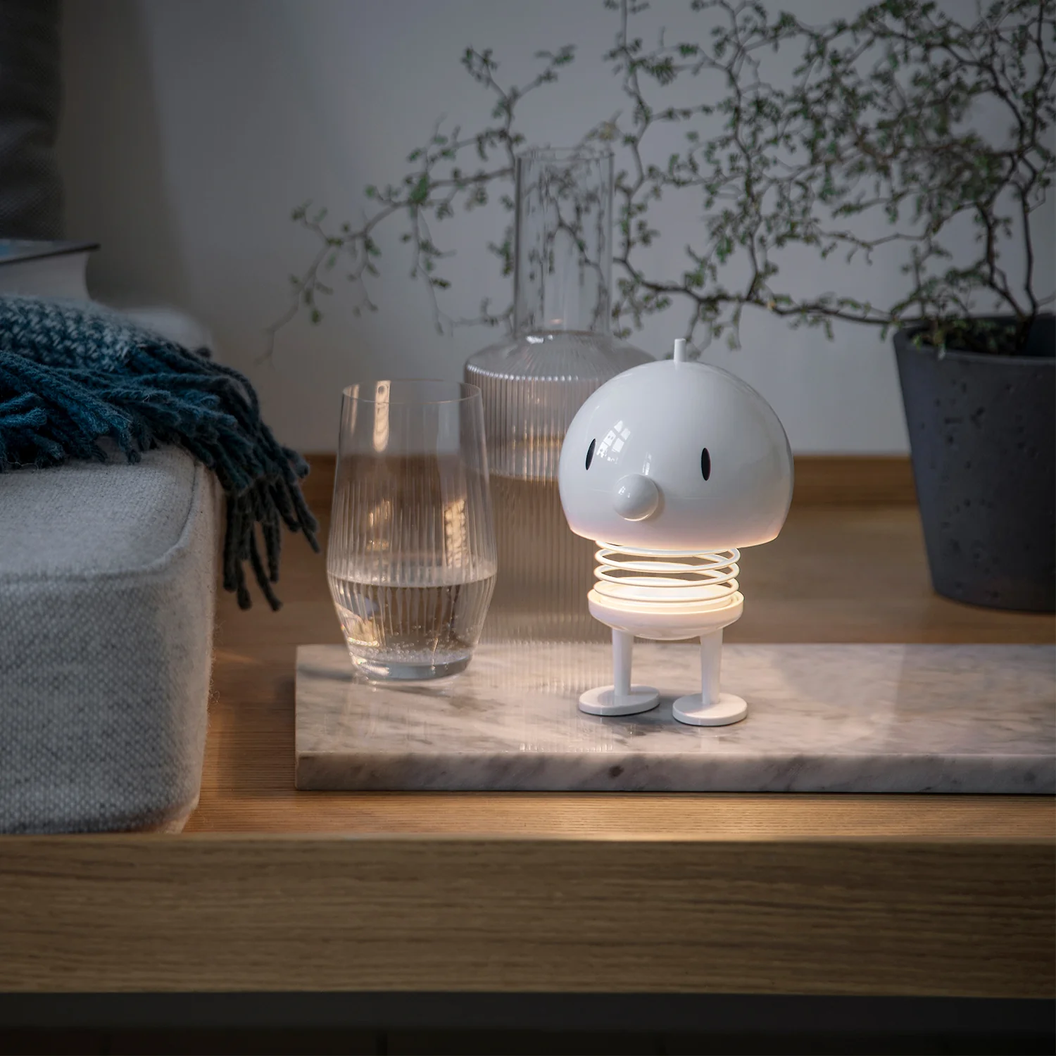 hoptimist | bumble LED portable lamp | white large - Image 2