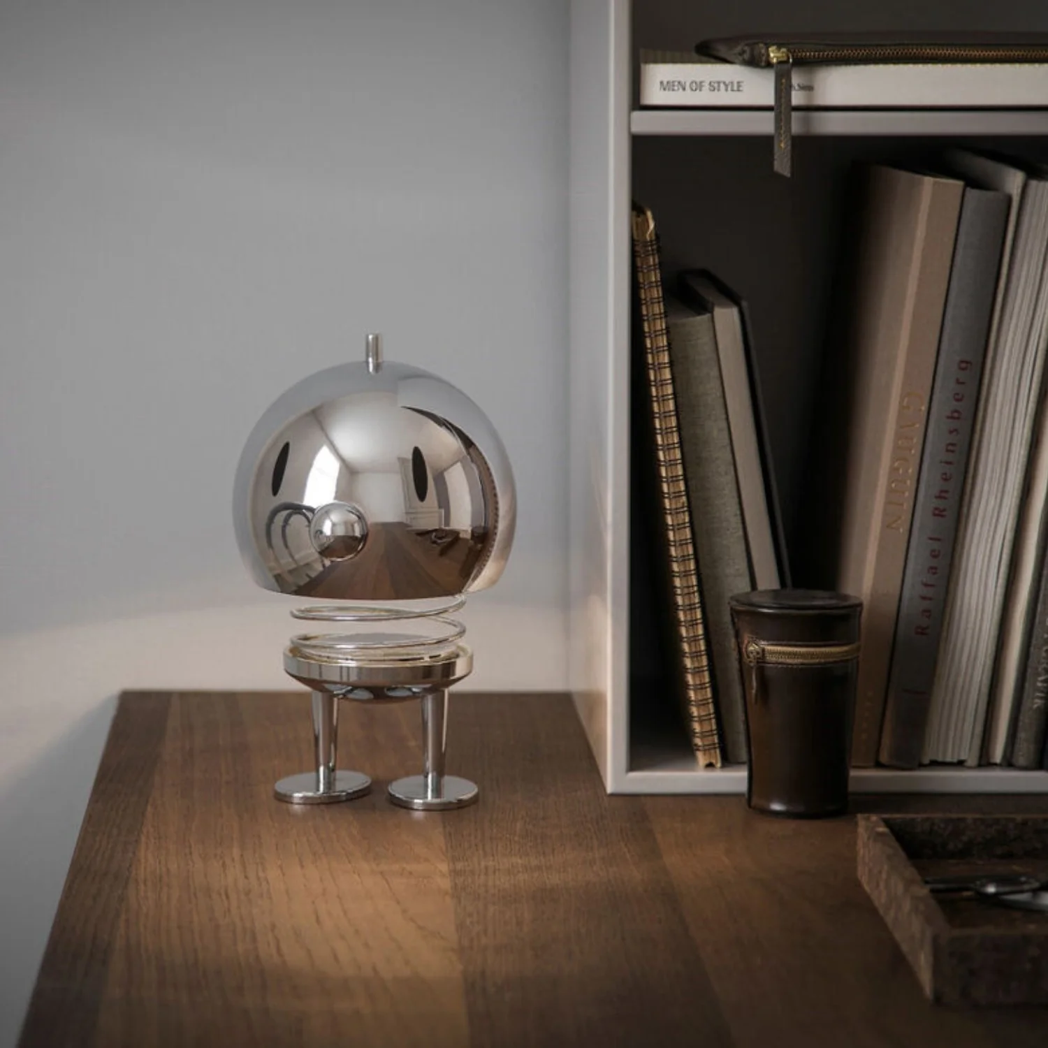 hoptimist | cordless led lamp | chrome x-large - Image 2