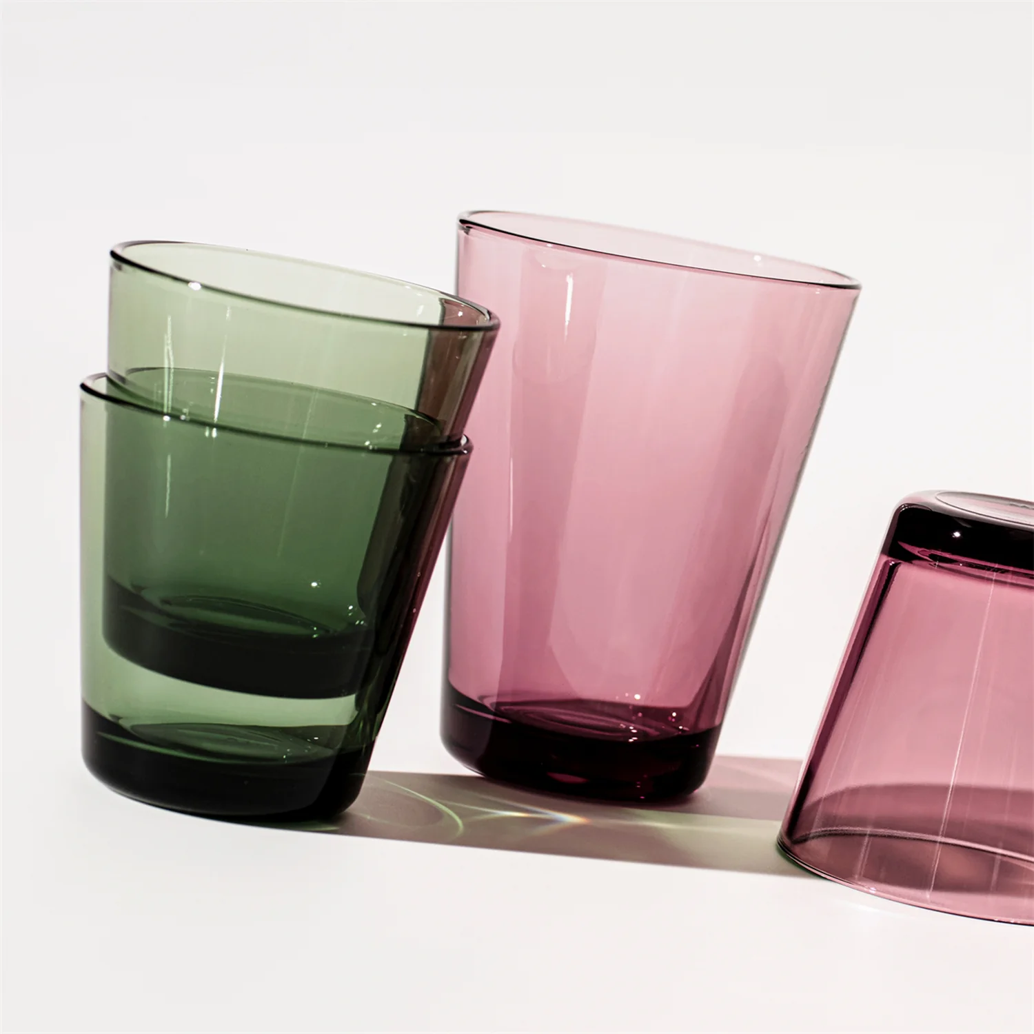 iittala | kartio tumbler 210ml | set of 2 | pine green - Image 2