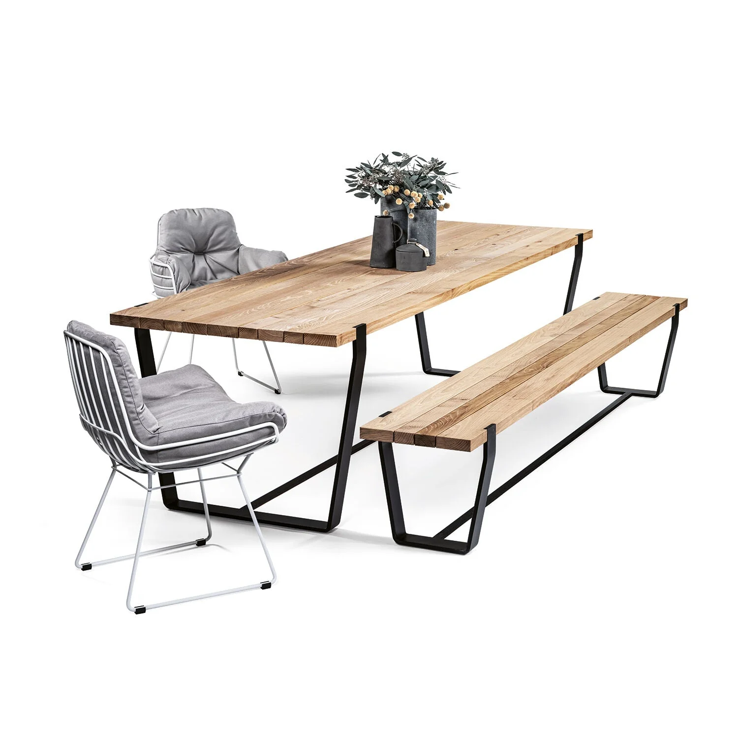 janua | bb 11 clamp outdoor table 240x90cm - LC - Image 3