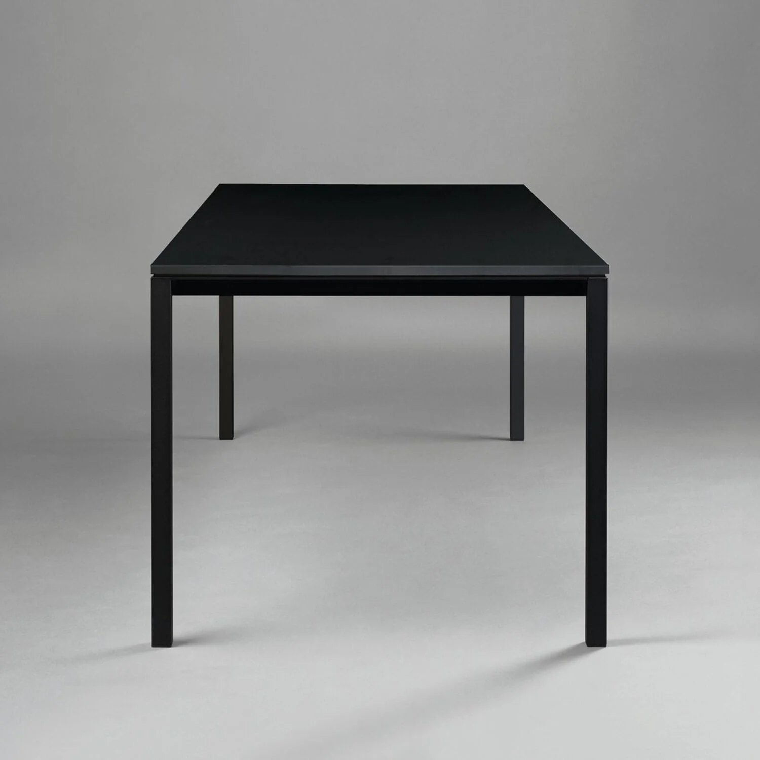 janua | S 600 outdoor table | slate grey + black base 240x80cm - Image 2