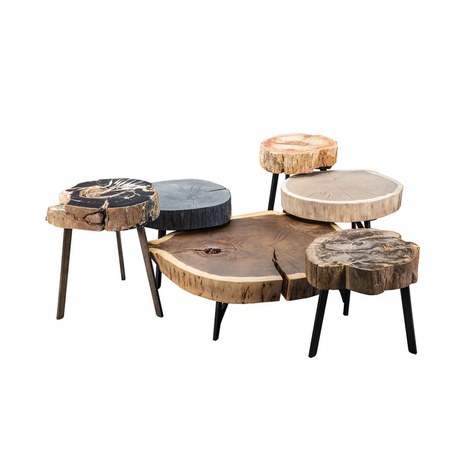 janua | bc 05 stomp table | 80-90cm | natural oak raw - Image 10