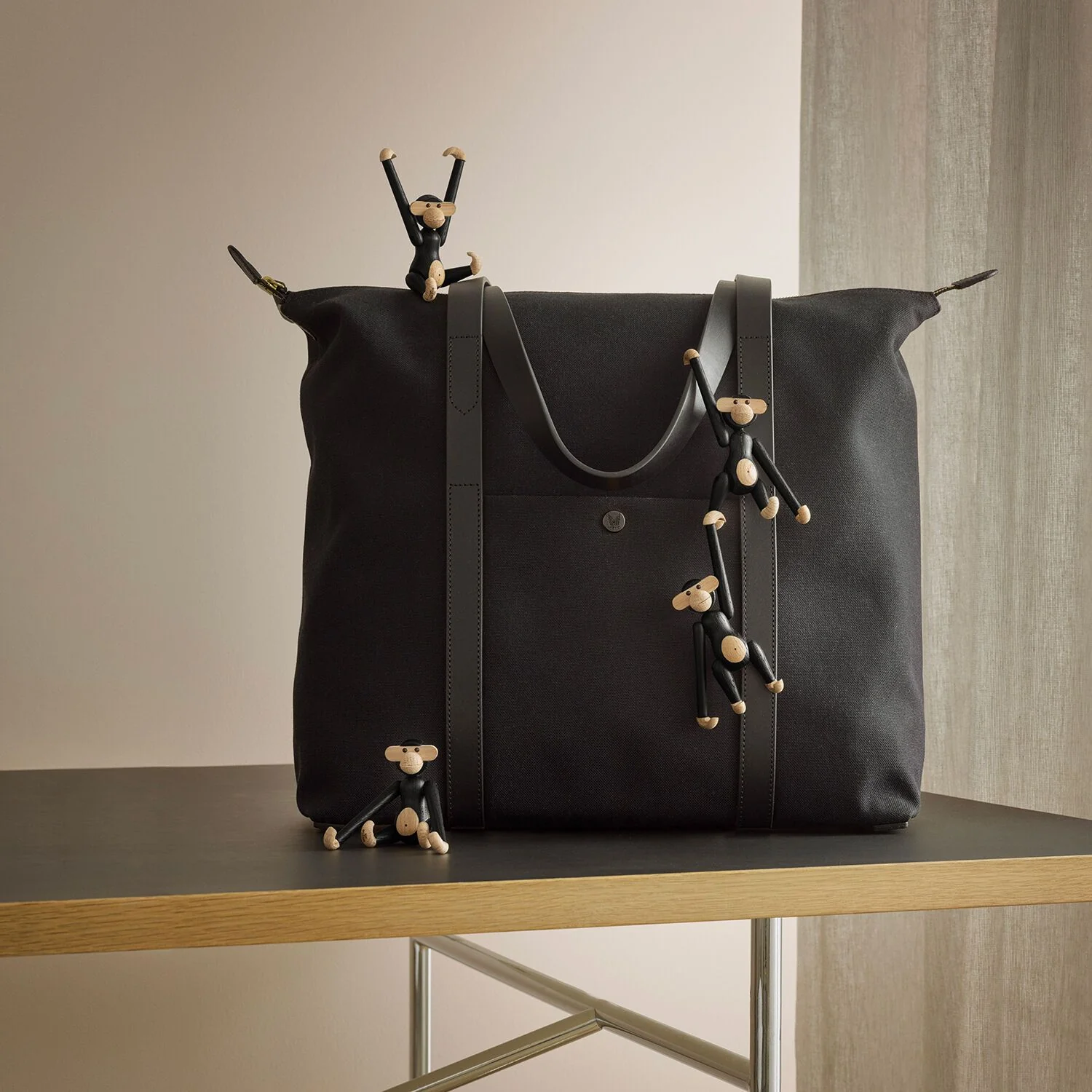 kay bojesen | monkey mini | dark stained oak - Image 13