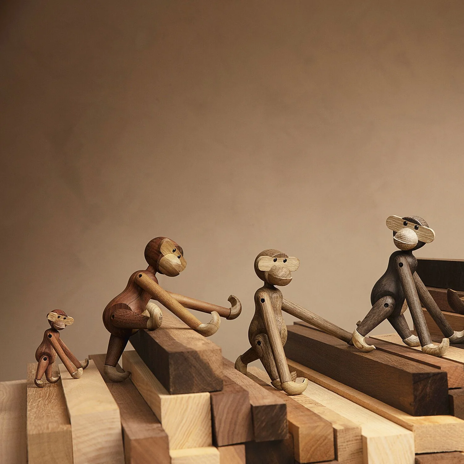 kay bojesen | monkey mini | teak + limba - Image 10