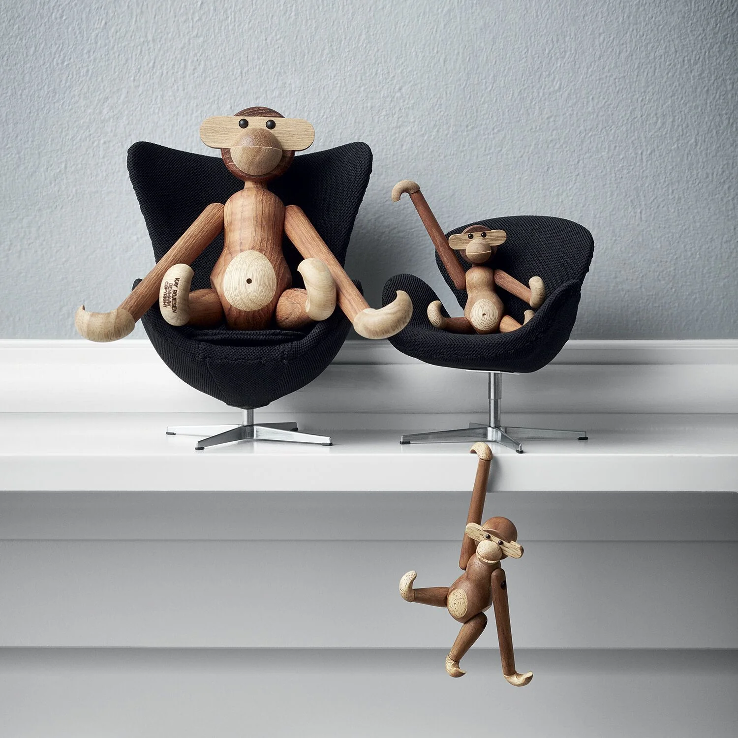 kay bojesen | monkey mini | teak + limba - Image 9