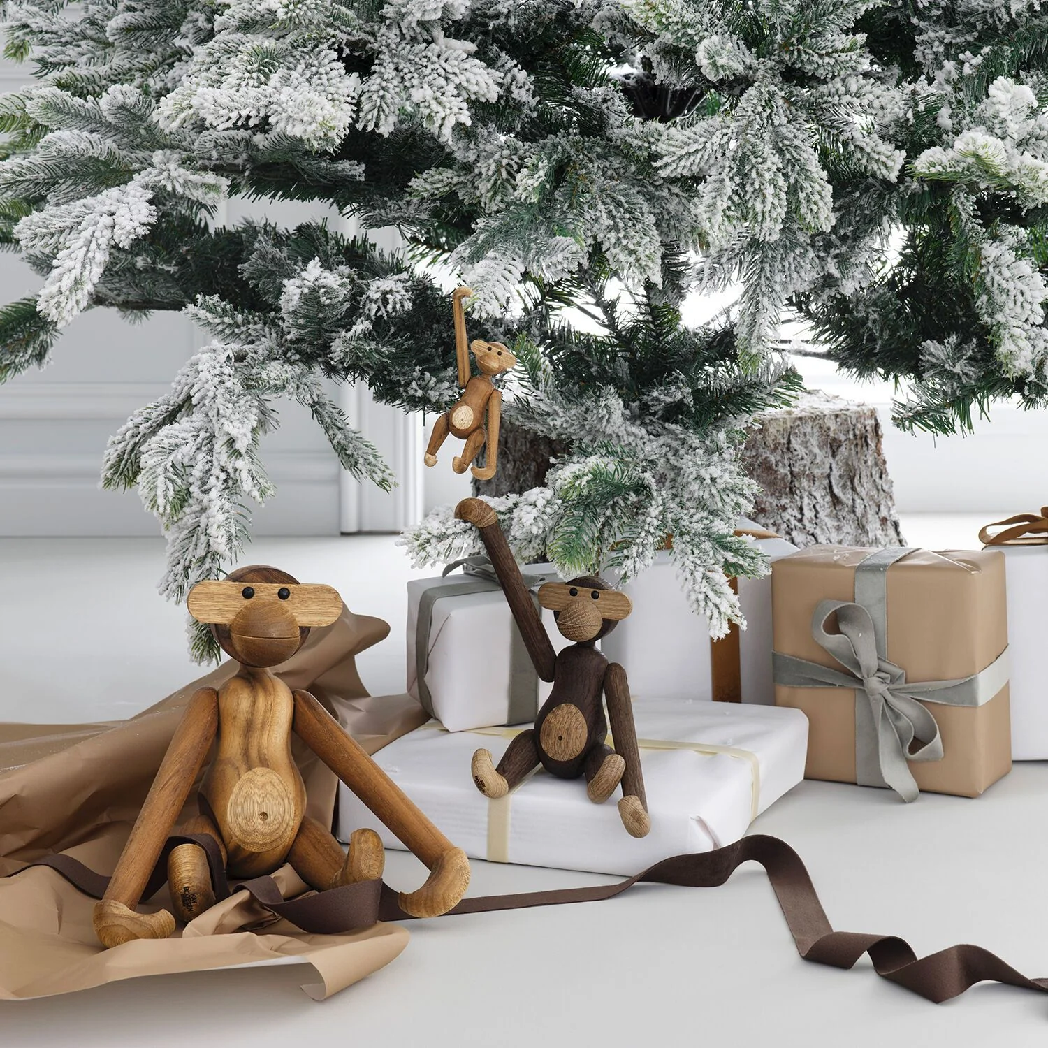 kay bojesen | monkey small | smoked oak - Image 12