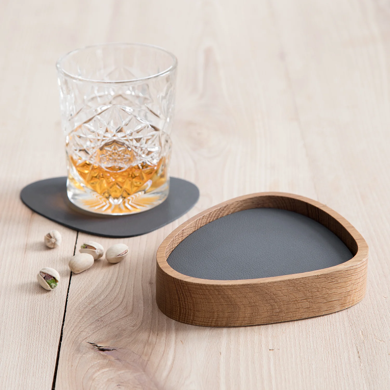 lind dna | coaster curve wood box | oak nature - Image 2