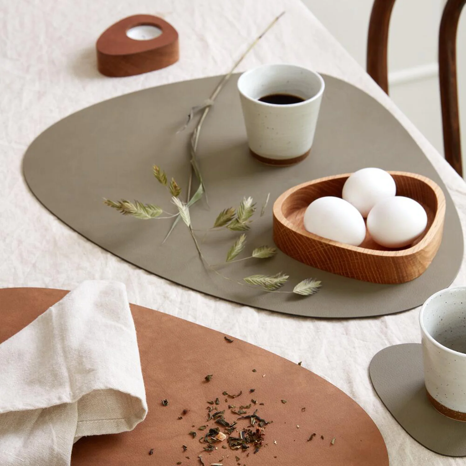 lind dna | coaster curve wood box | oak nature - Image 3