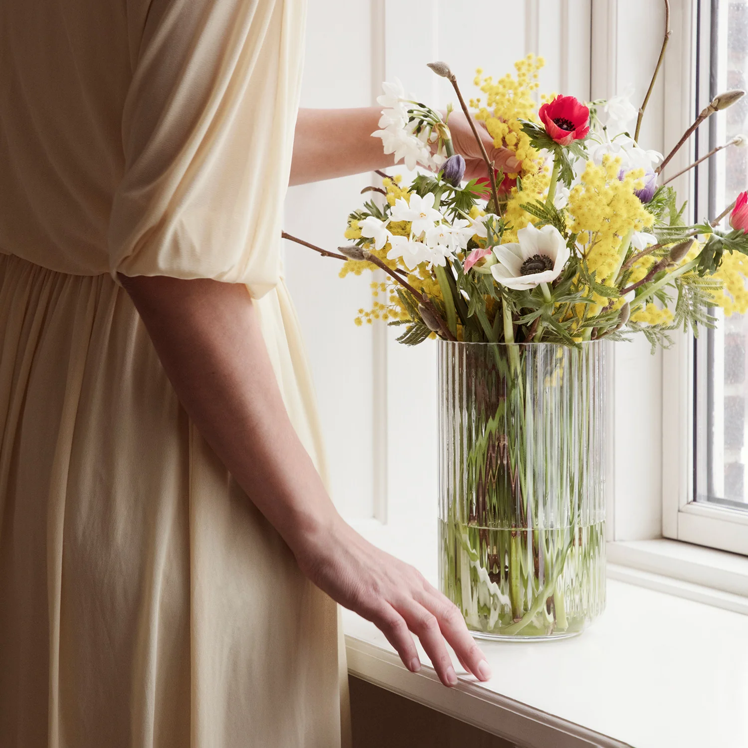 lyngby | glass vase 31cm | clear - LC - Image 3