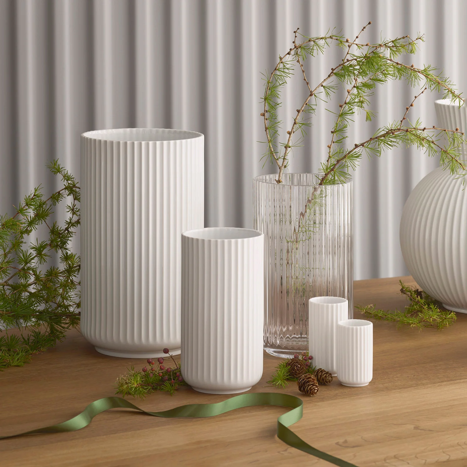 lyngby | glass vase 31cm | clear - LC - Image 4