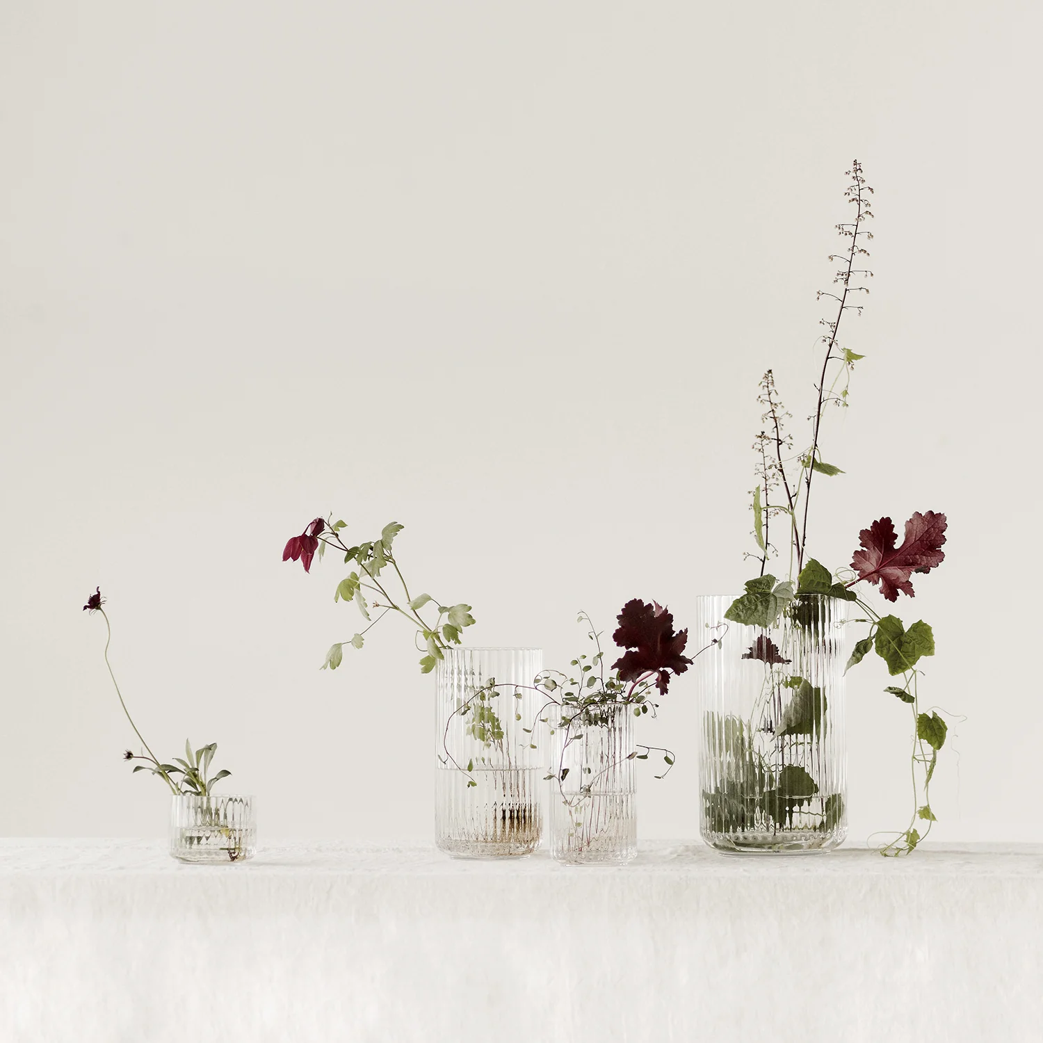lyngby | glass vase 38cm | clear - LC - Image 7