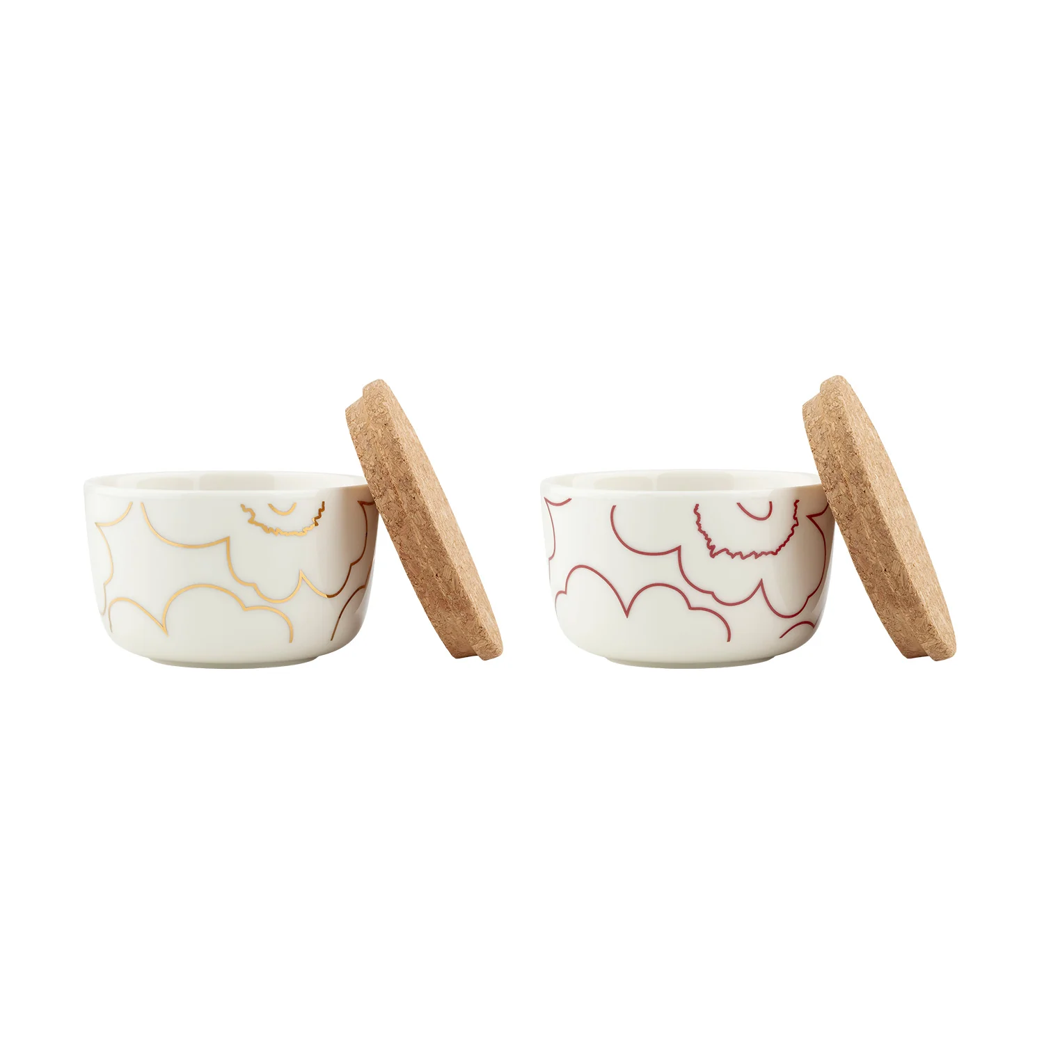 marimekko | oiva piirto unikko bowl 250ml | set of 2 | colour 123 - DC
