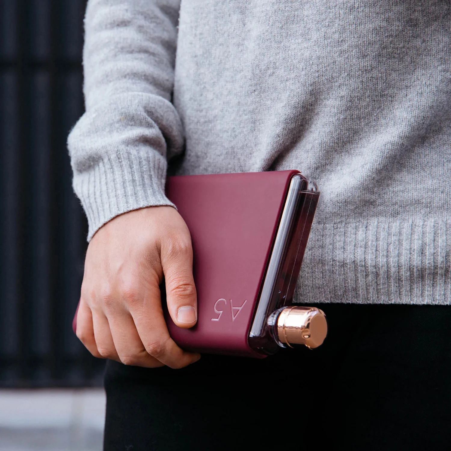 memobottle | sleeve A5 silicone | wild plum - LC - Image 4