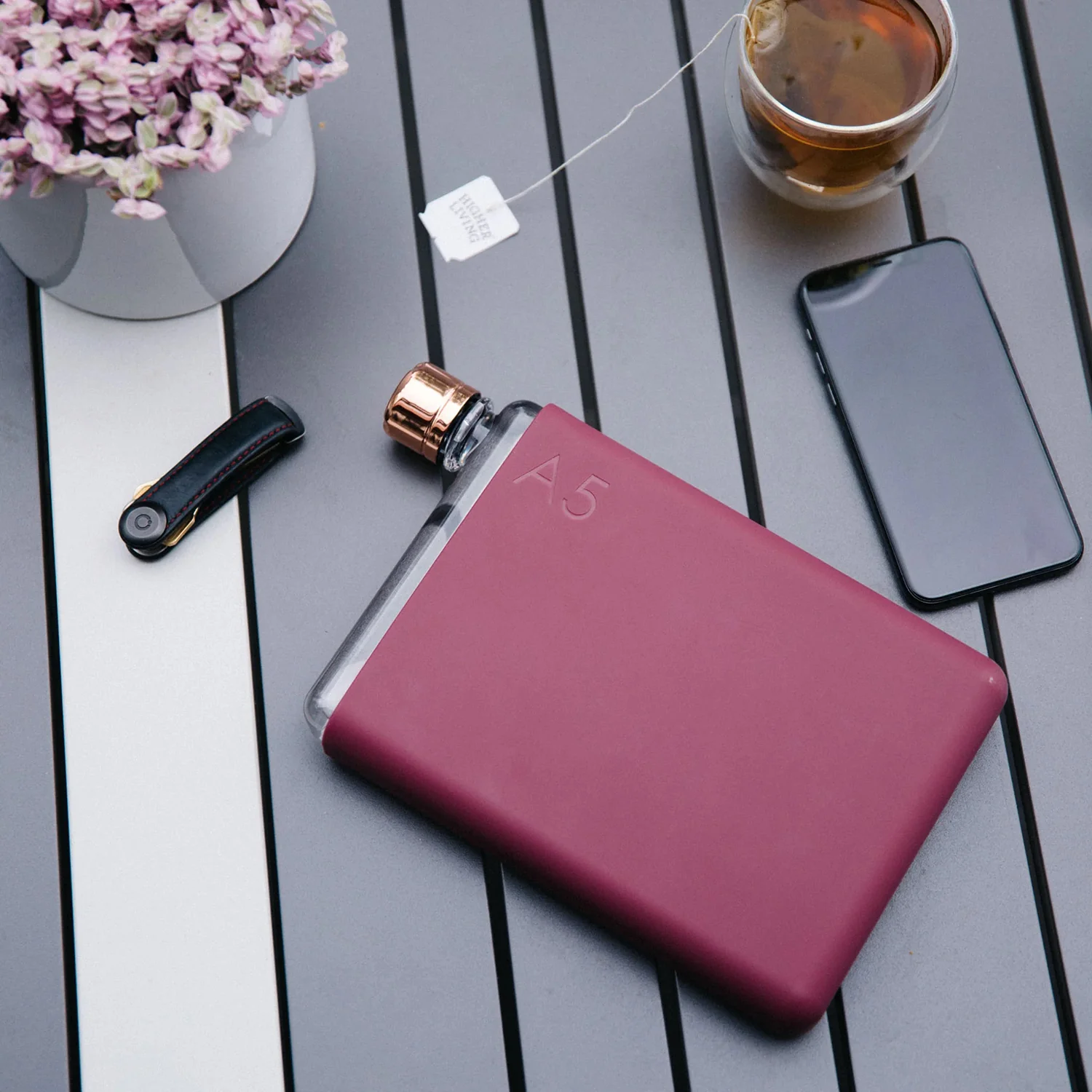 memobottle | sleeve A5 silicone | wild plum - LC - Image 5
