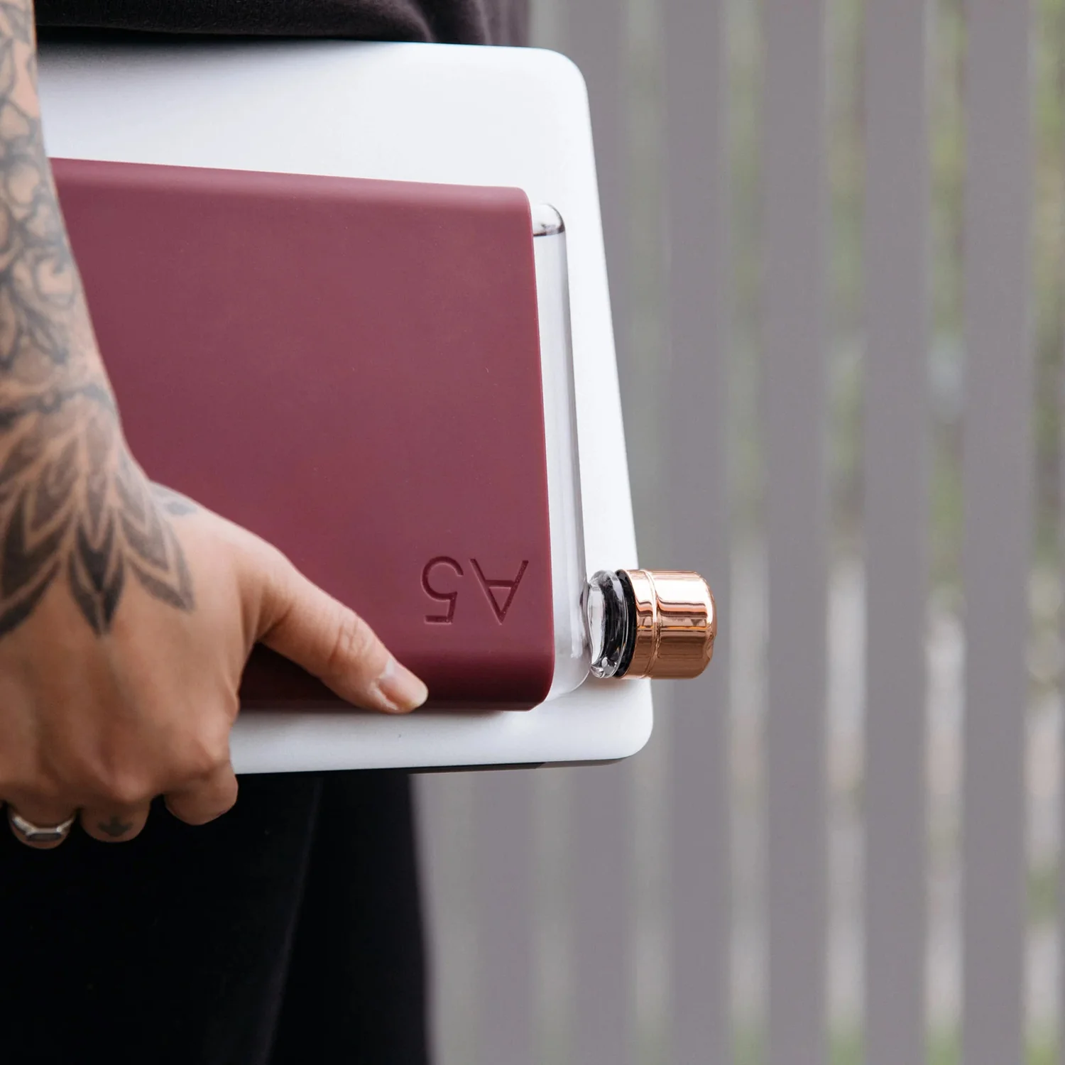 memobottle | sleeve A5 silicone | wild plum - LC - Image 6