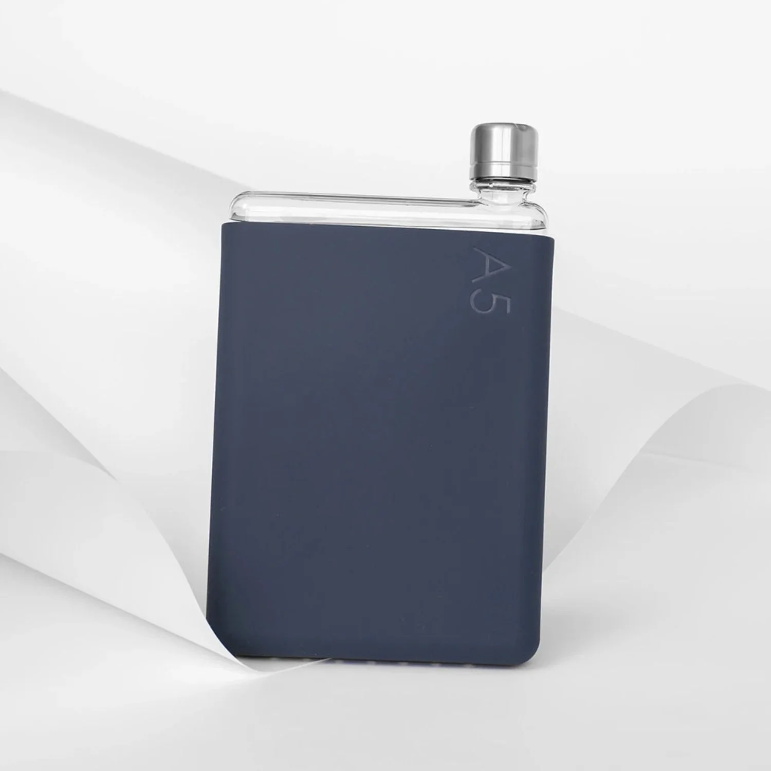 memobottle | sleeve A5 silicone | midnight blue - LC - Image 4
