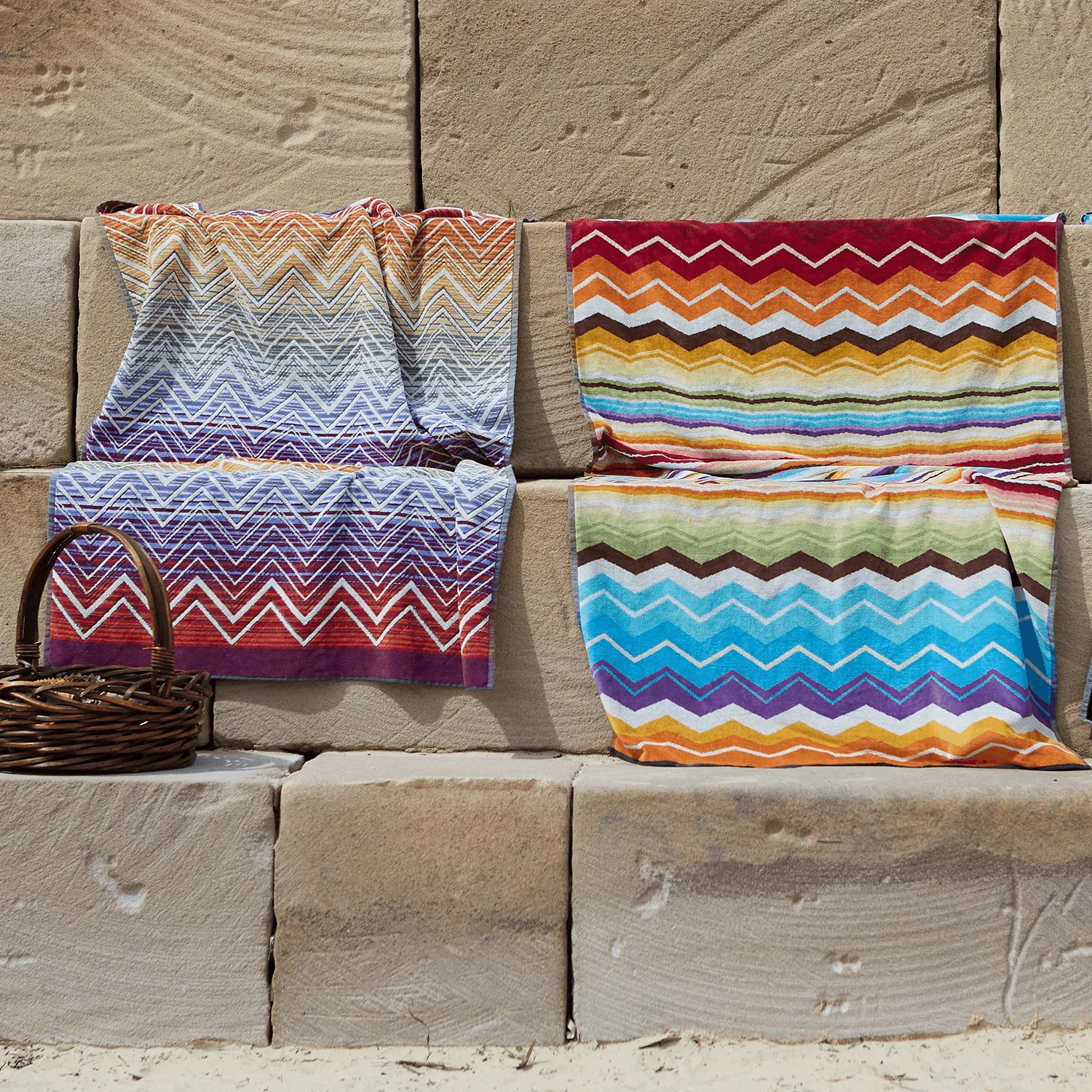 missoni home | hugo beach towel | colour 59 - Image 11