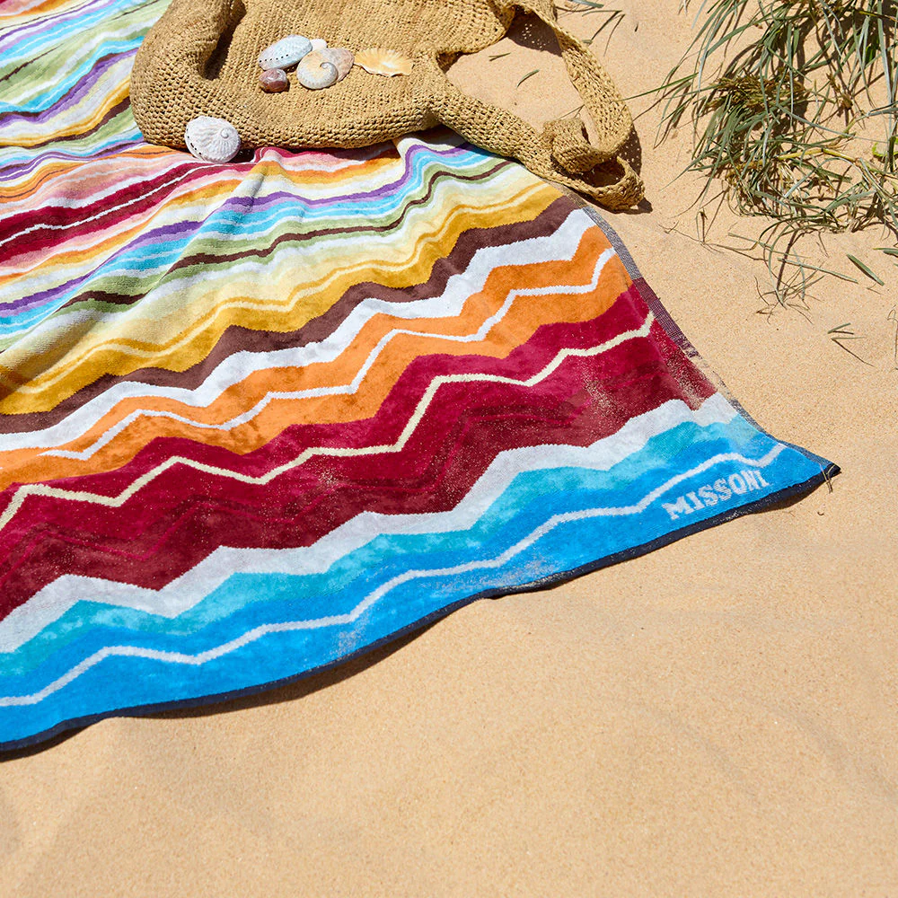 missoni home | hugo beach towel | colour 59 - Image 4