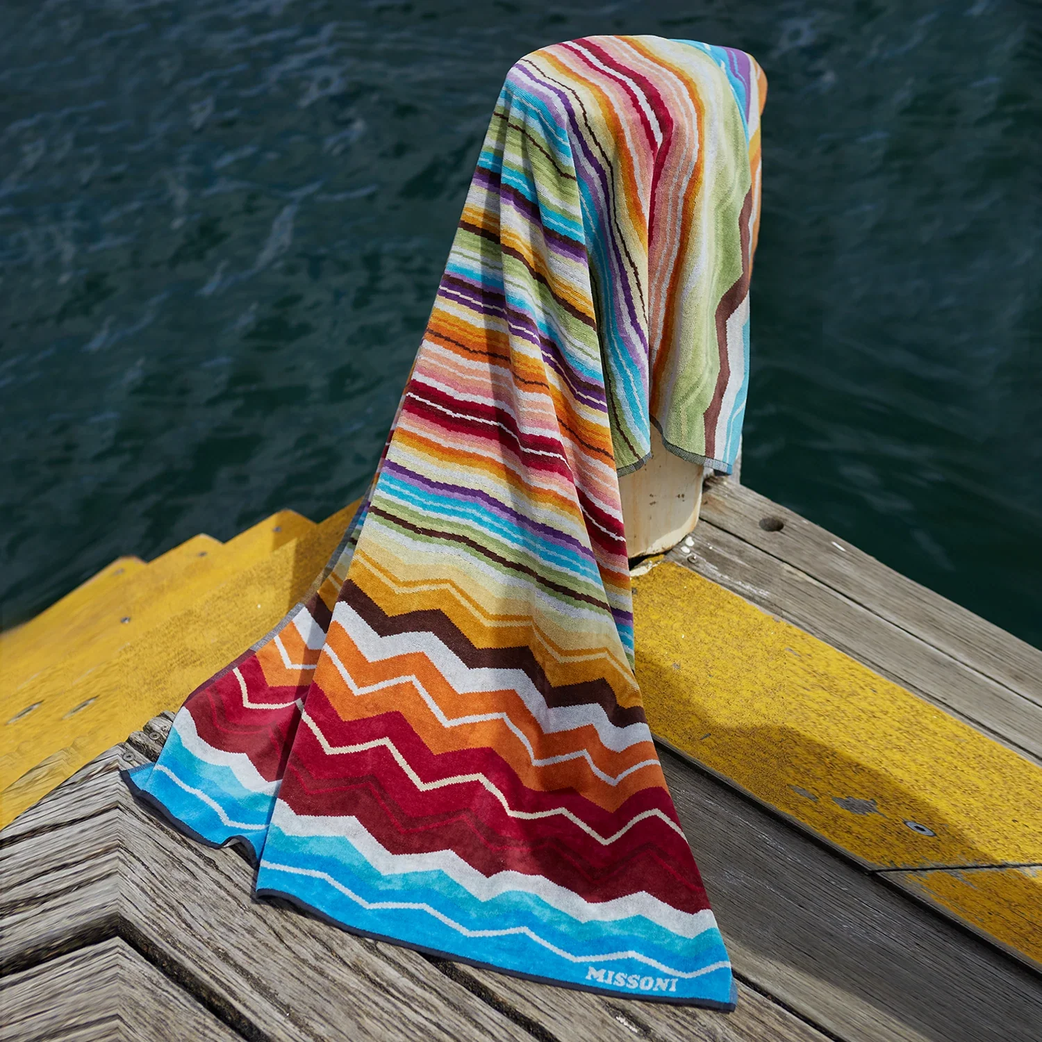 missoni home | hugo beach towel | colour 59 - Image 5