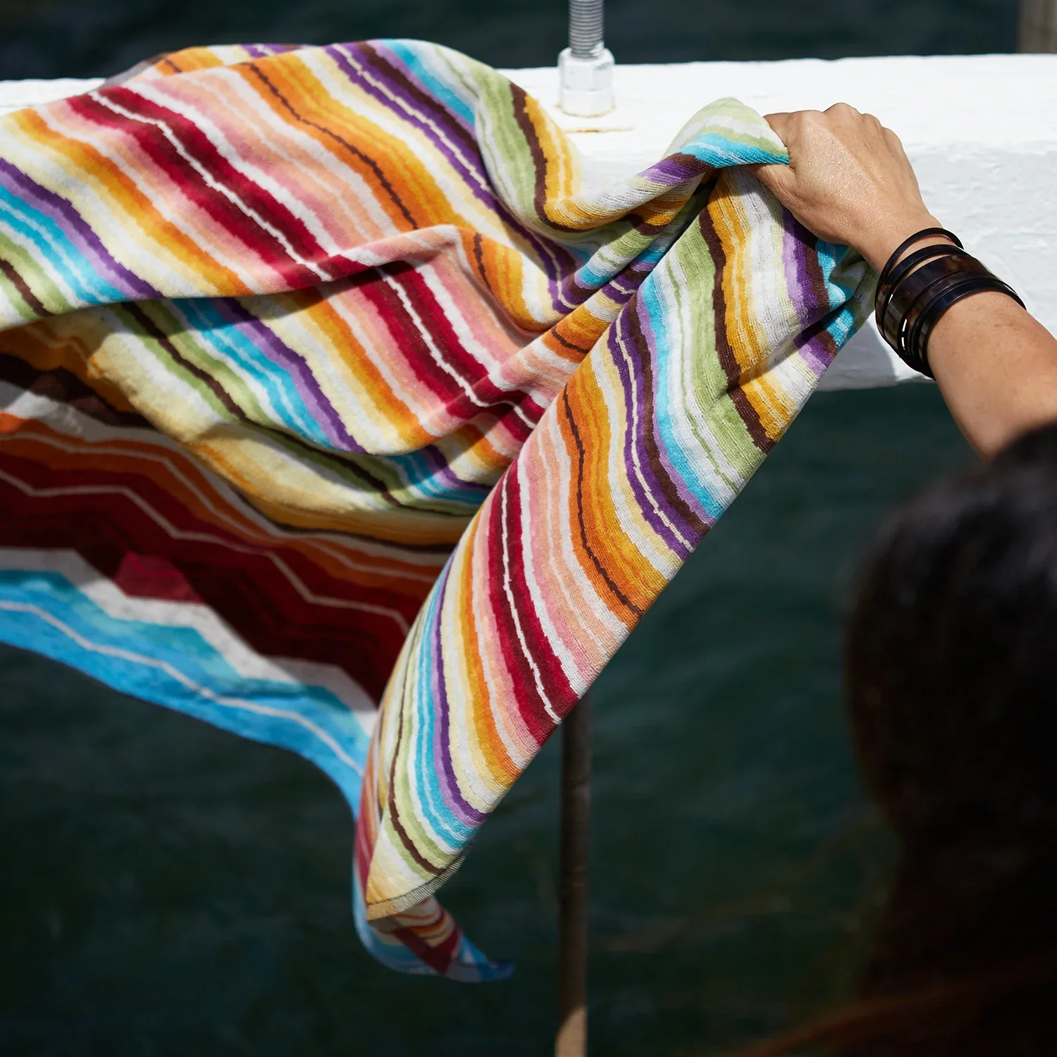 missoni home | hugo beach towel | colour 59 - Image 6